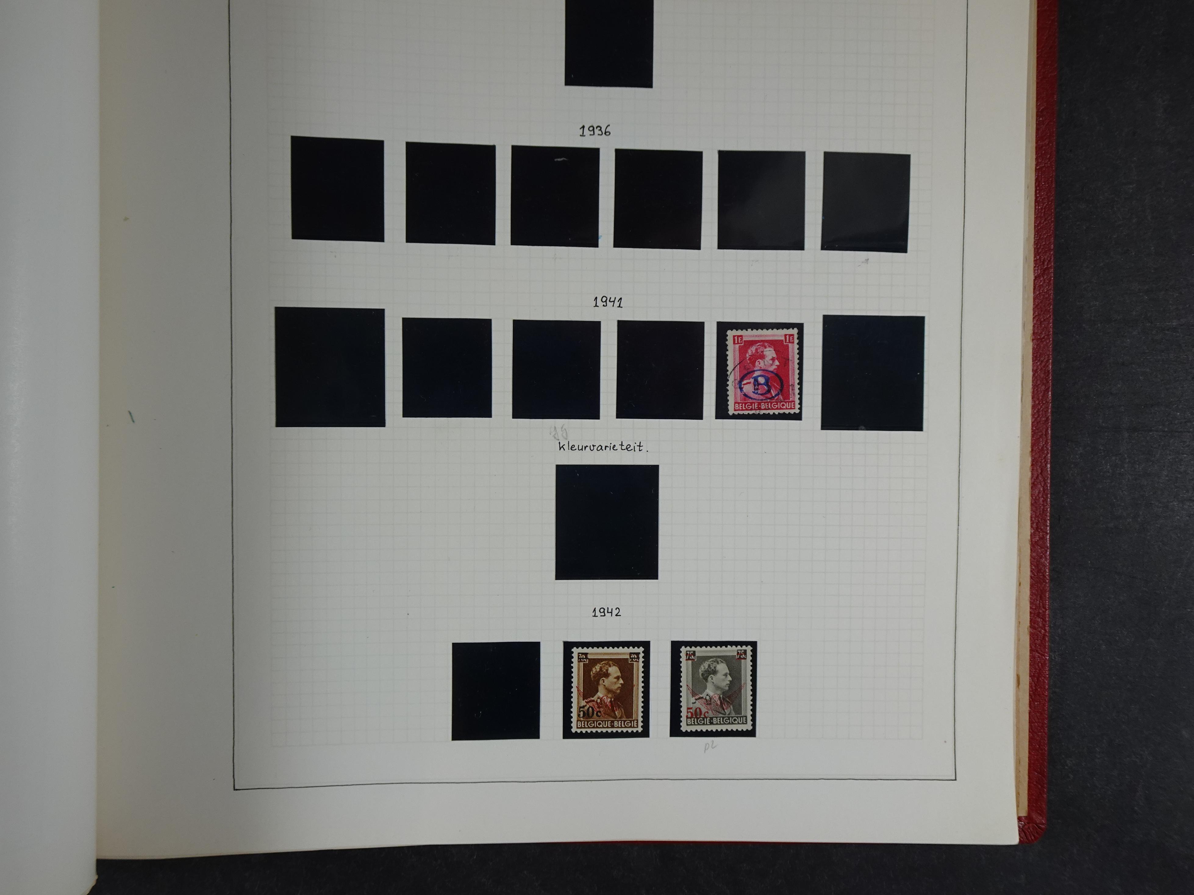 Topcollectie tot jaren 50, zeer hoge waarde ook goed "Back of the Book". 171