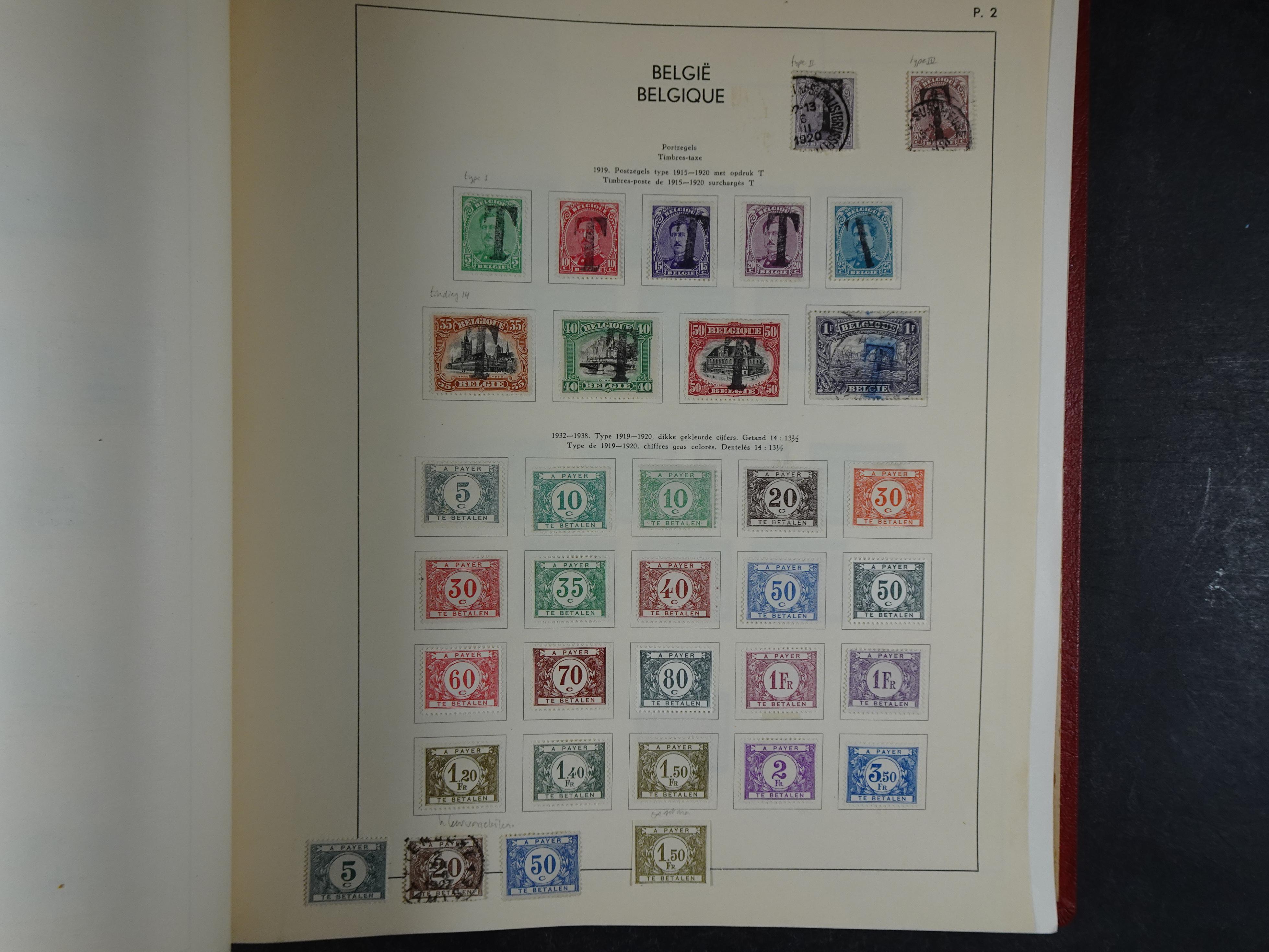 Topcollectie tot jaren 50, zeer hoge waarde ook goed "Back of the Book". 174