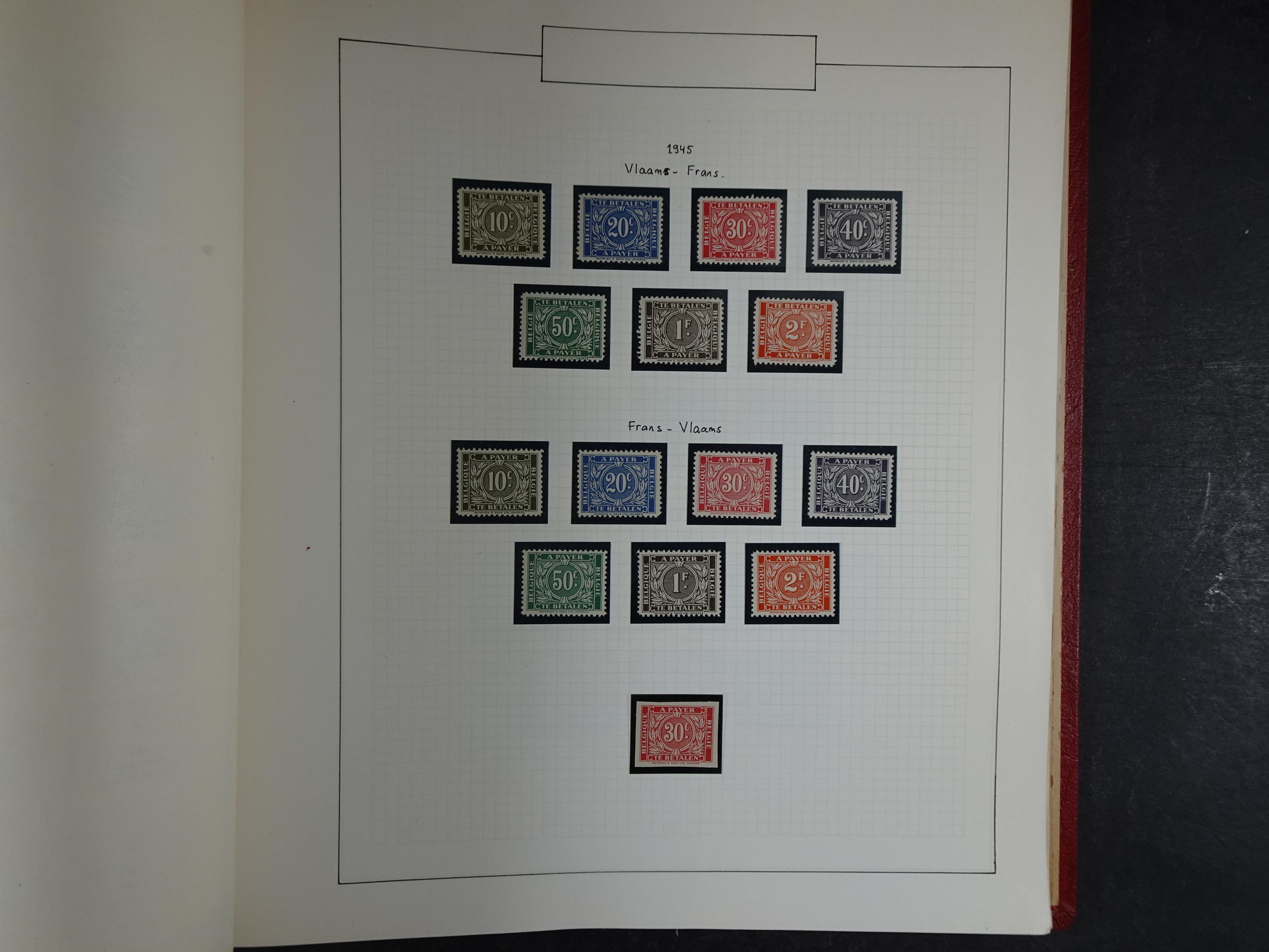 Topcollectie tot jaren 50, zeer hoge waarde ook goed "Back of the Book". 175