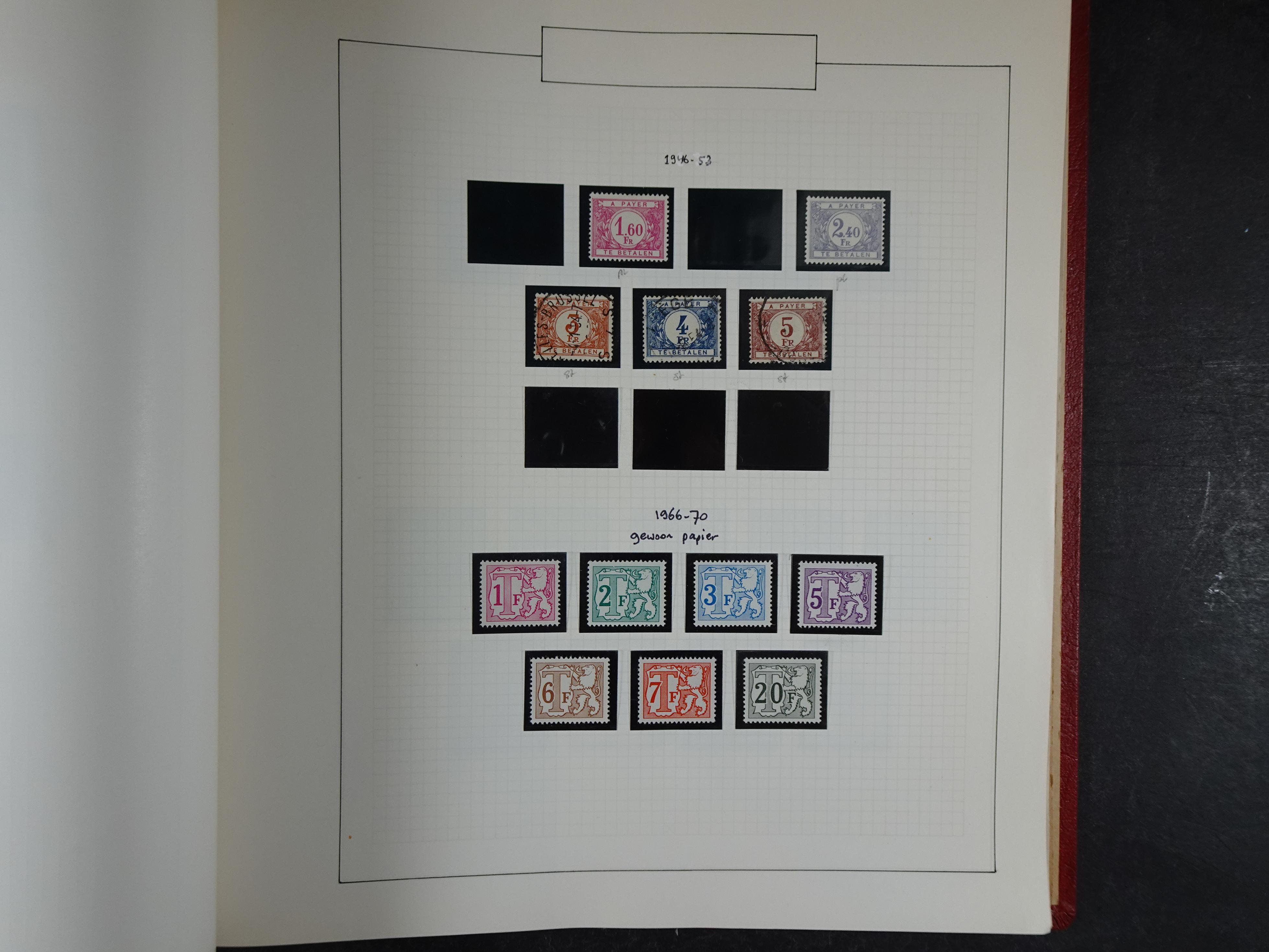 Topcollectie tot jaren 50, zeer hoge waarde ook goed "Back of the Book". 176