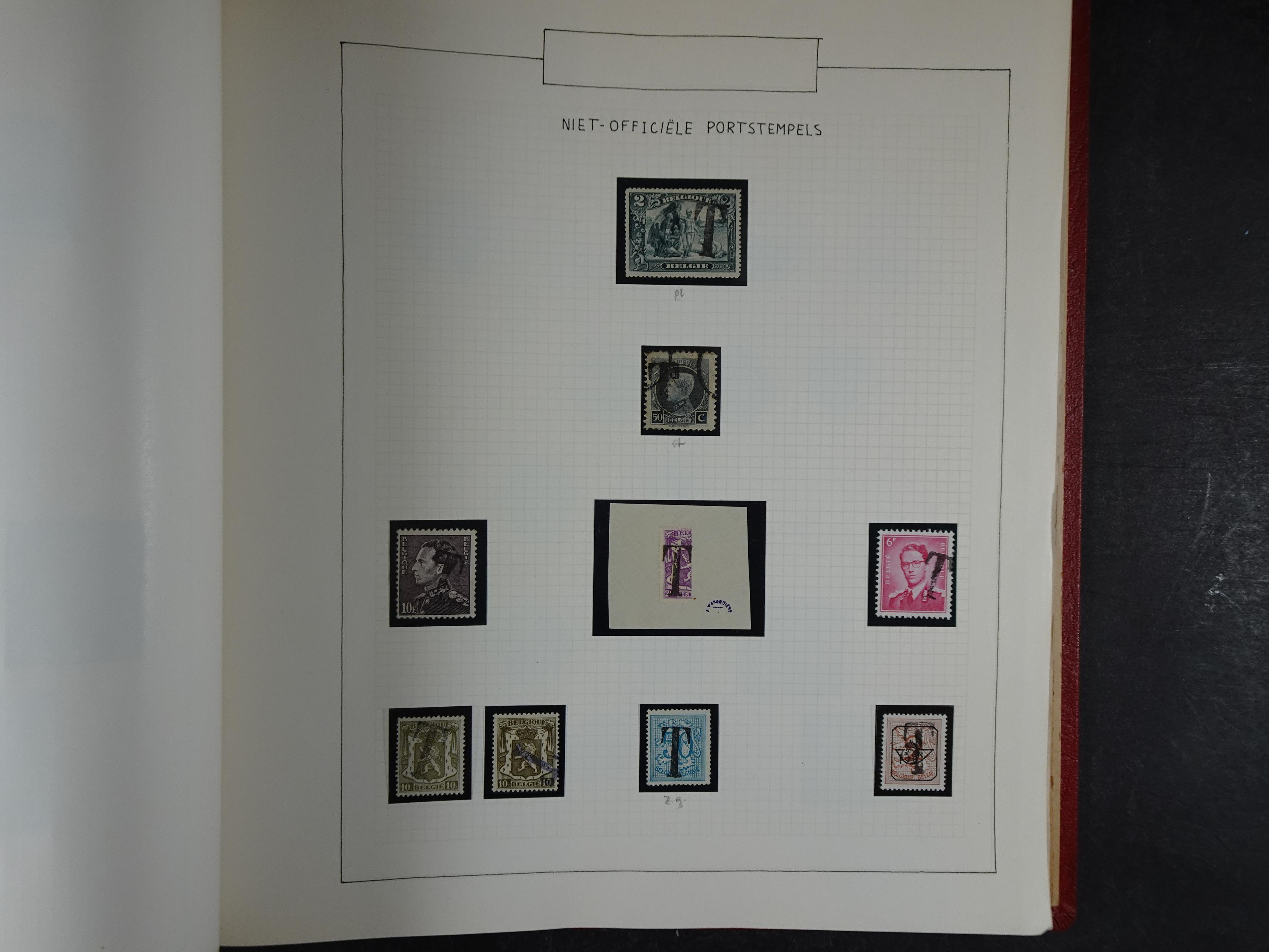 Topcollectie tot jaren 50, zeer hoge waarde ook goed "Back of the Book". 178