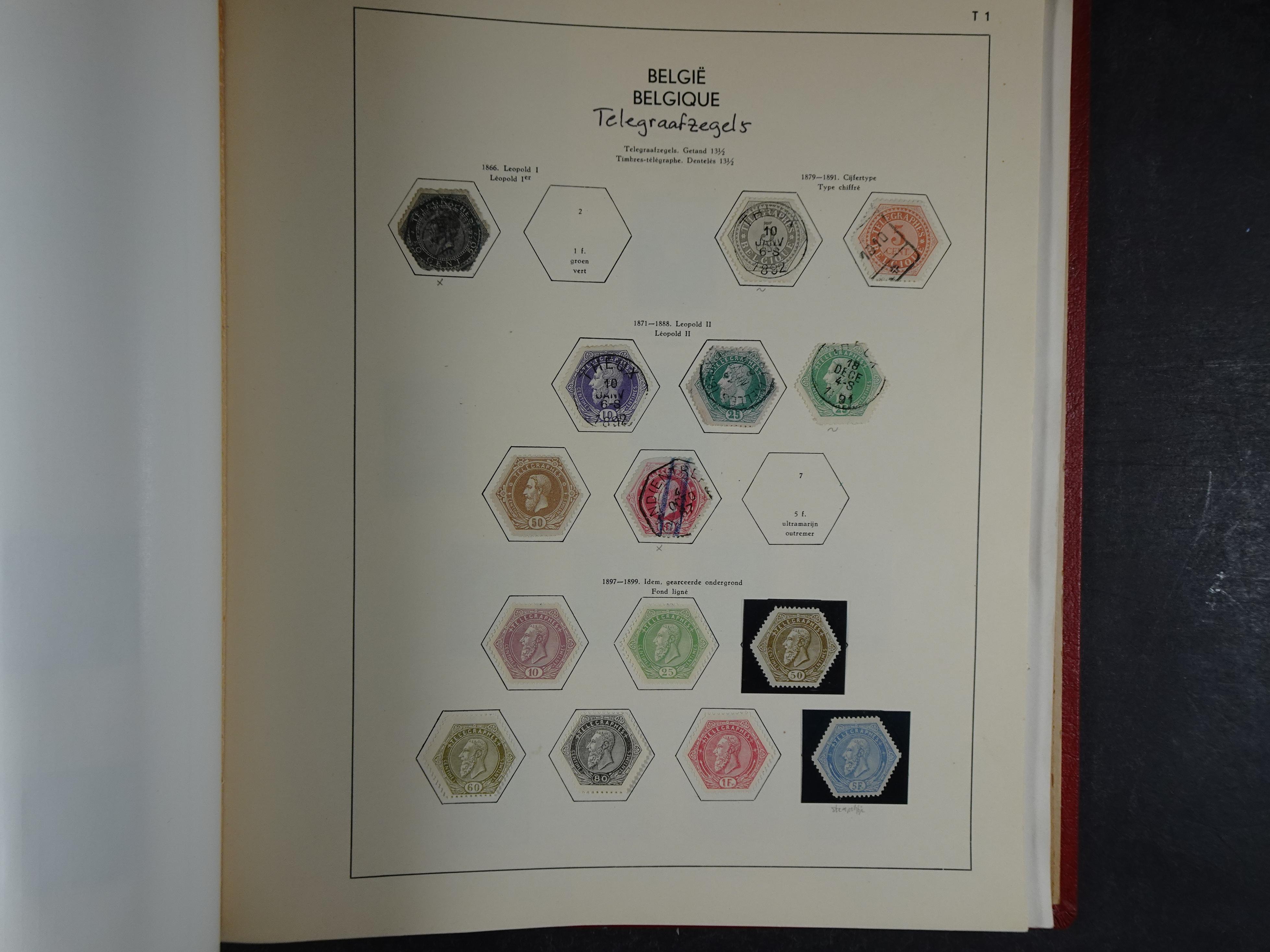 Topcollectie tot jaren 50, zeer hoge waarde ook goed "Back of the Book". 179