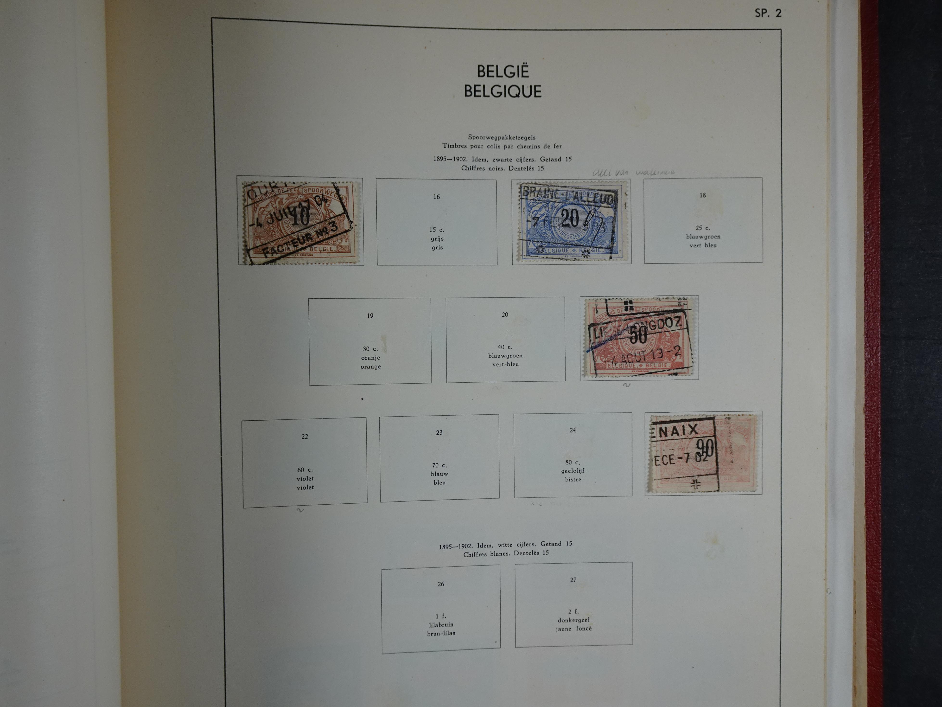 Topcollectie tot jaren 50, zeer hoge waarde ook goed "Back of the Book". 181