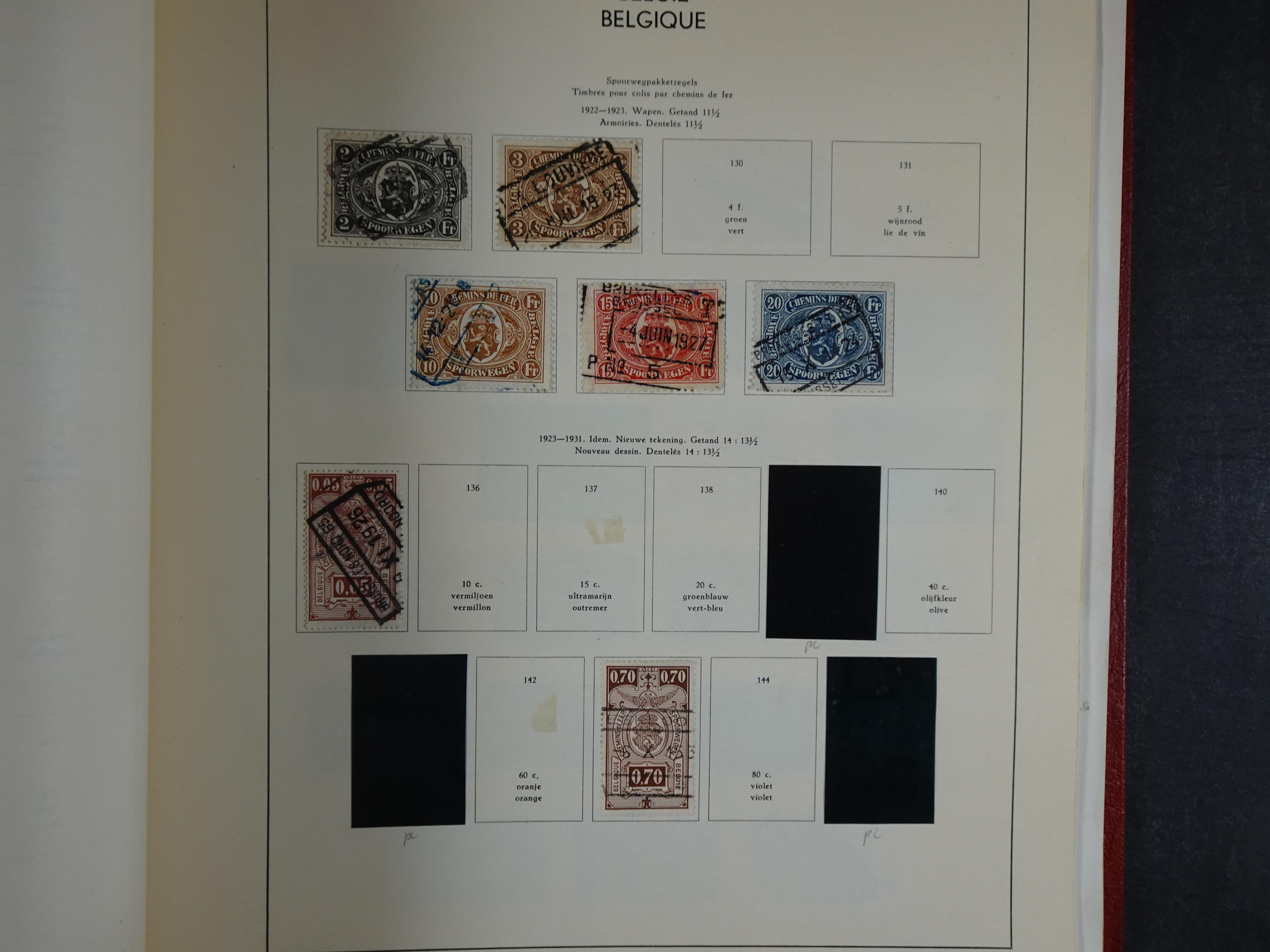 Topcollectie tot jaren 50, zeer hoge waarde ook goed "Back of the Book". 183