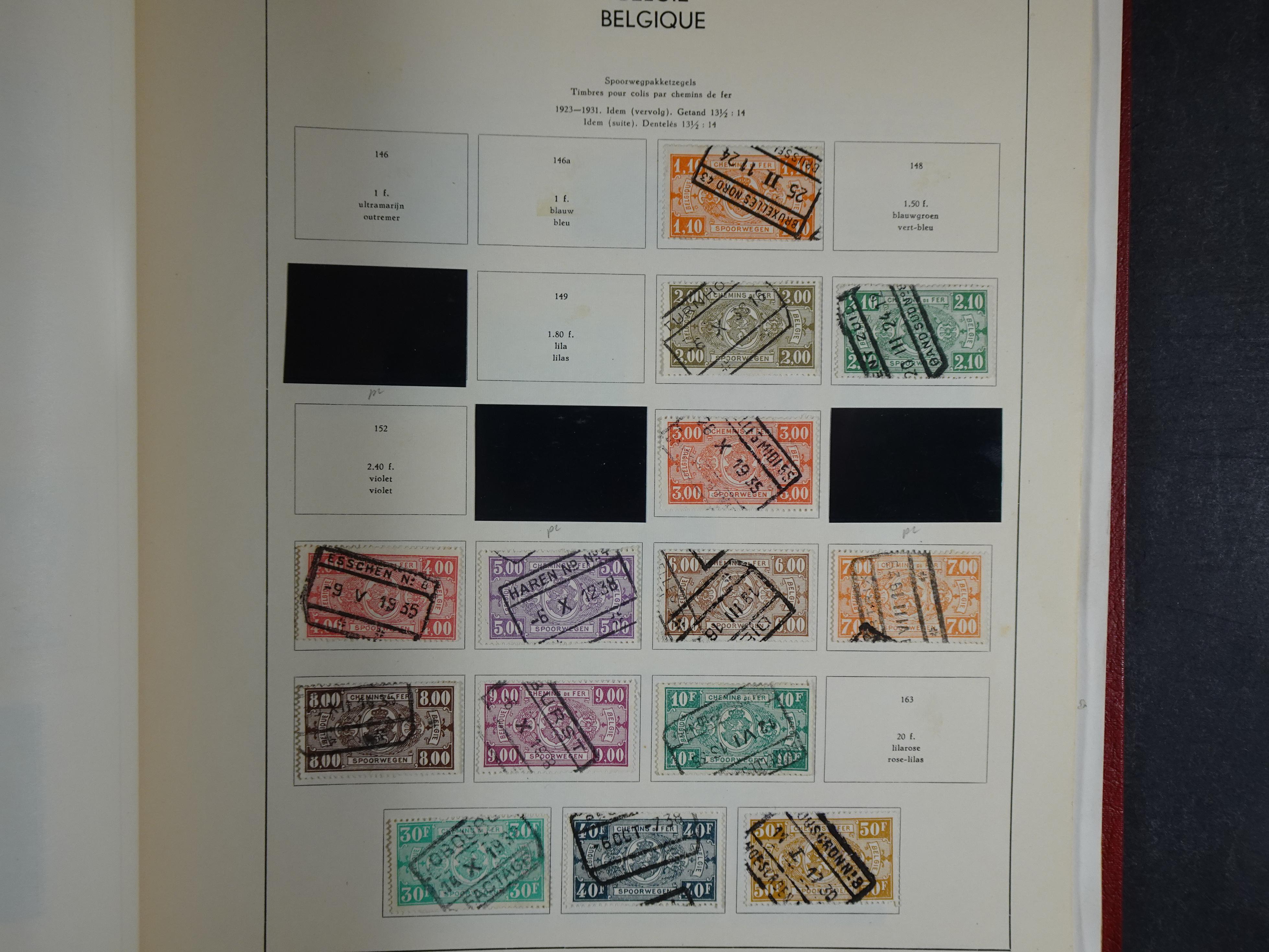 Topcollectie tot jaren 50, zeer hoge waarde ook goed "Back of the Book". 184