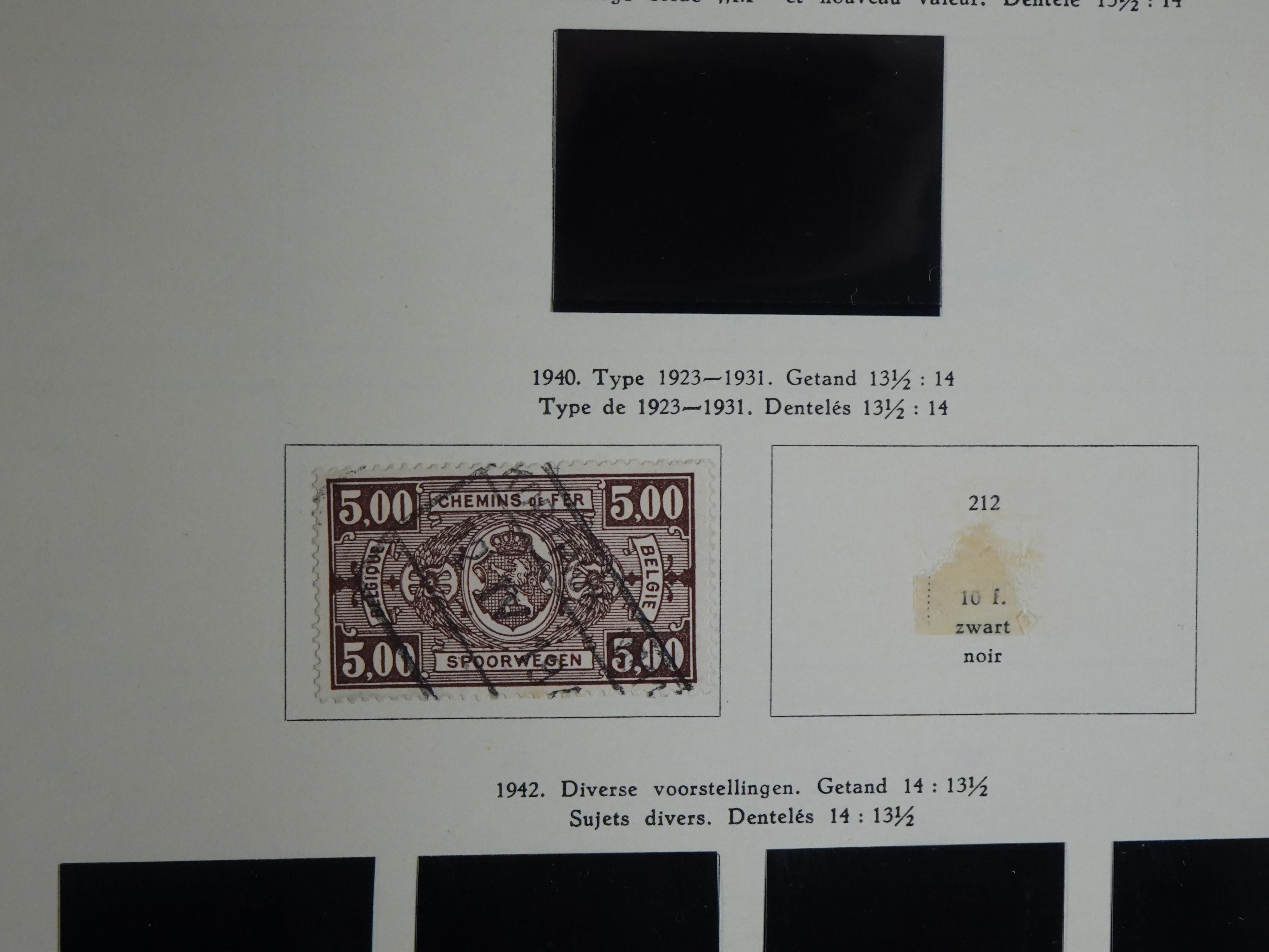 Topcollectie tot jaren 50, zeer hoge waarde ook goed "Back of the Book". 187