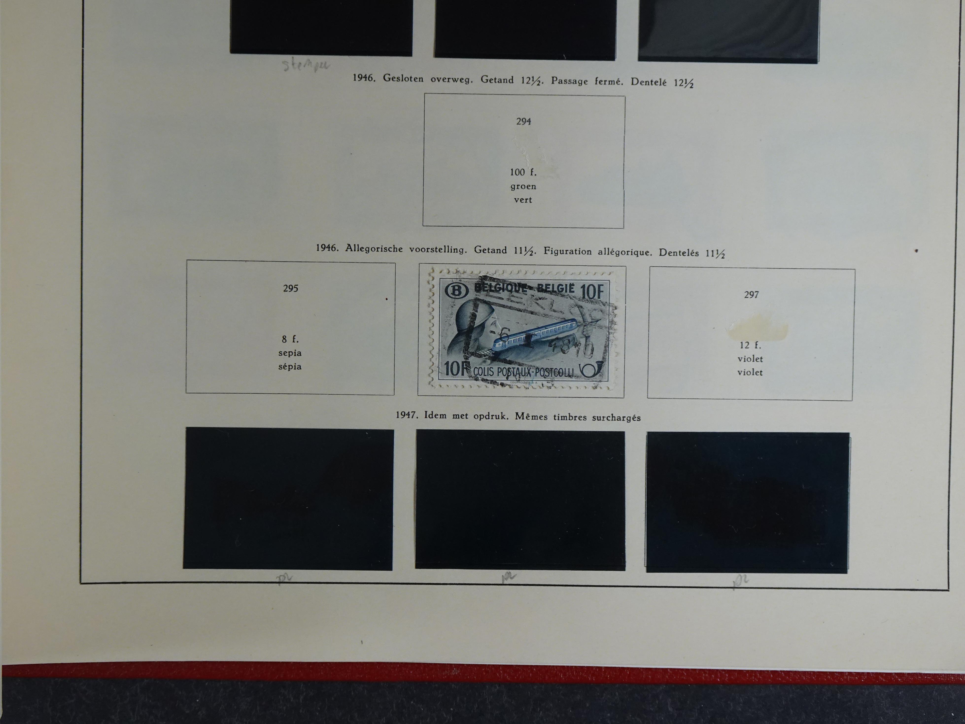 Topcollectie tot jaren 50, zeer hoge waarde ook goed "Back of the Book". 189