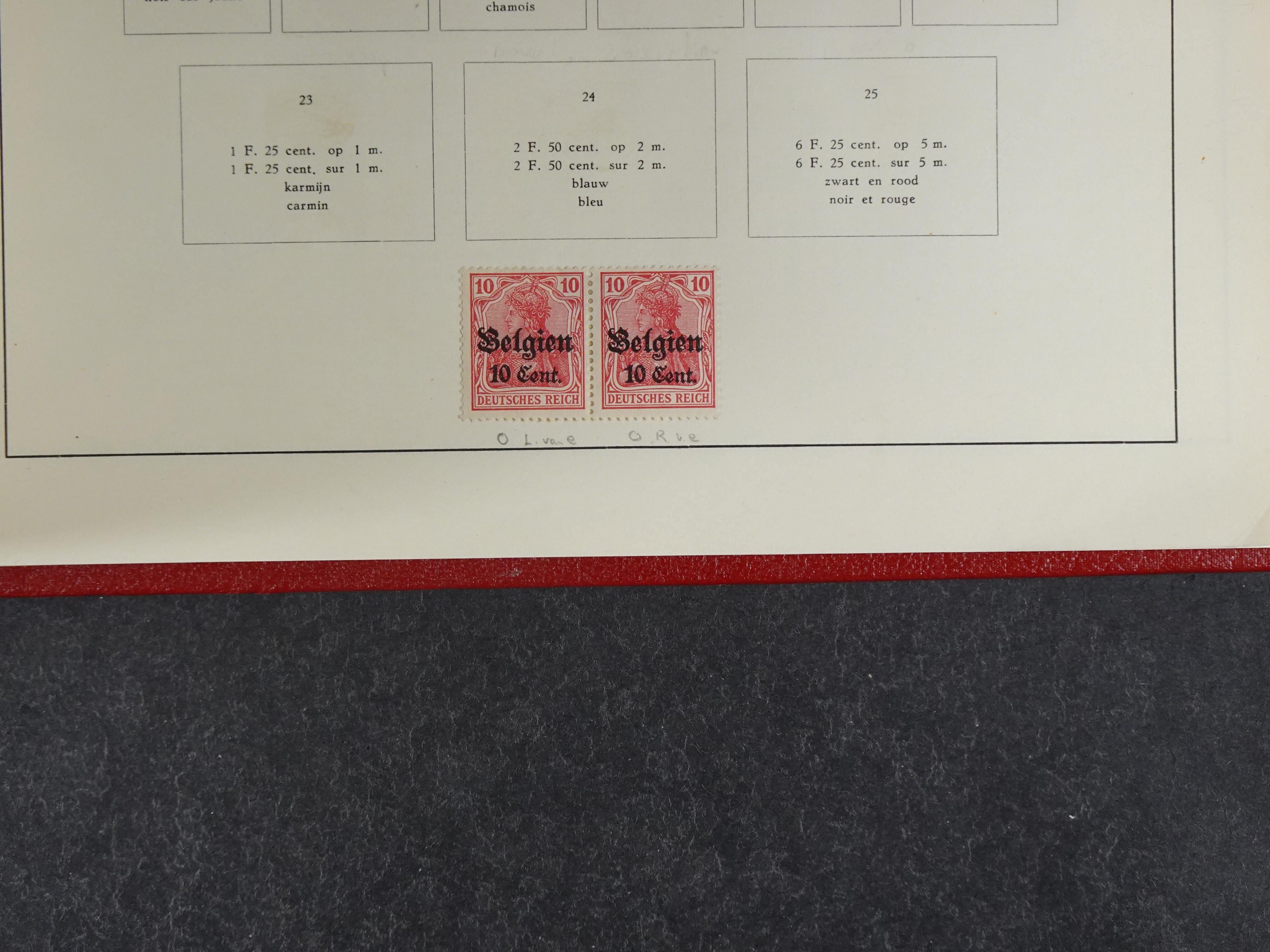 Topcollectie tot jaren 50, zeer hoge waarde ook goed "Back of the Book". 195