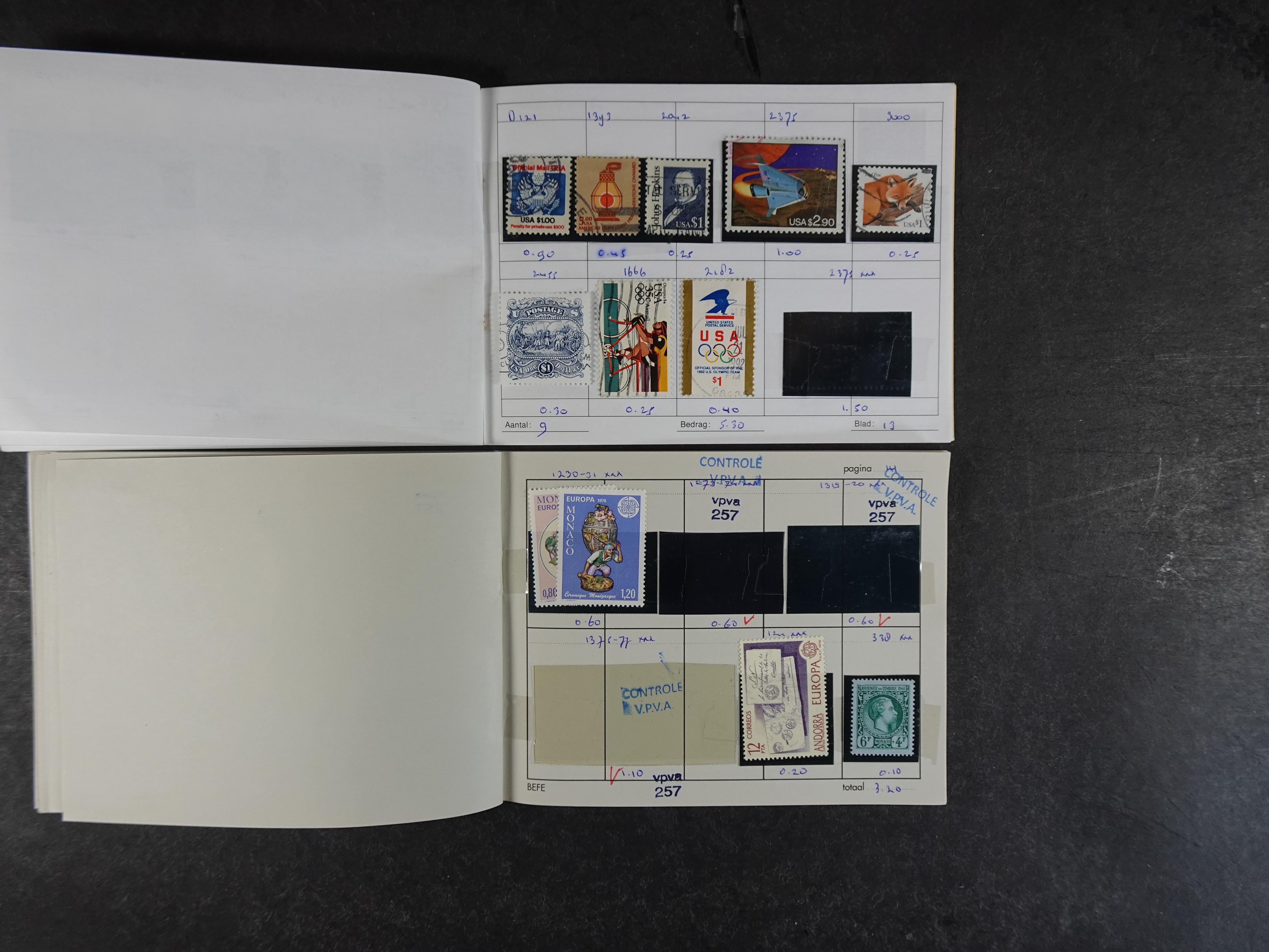 Mooie partij rondzendboekjes enorme restwaarde leuk voor weder verkoper.  33