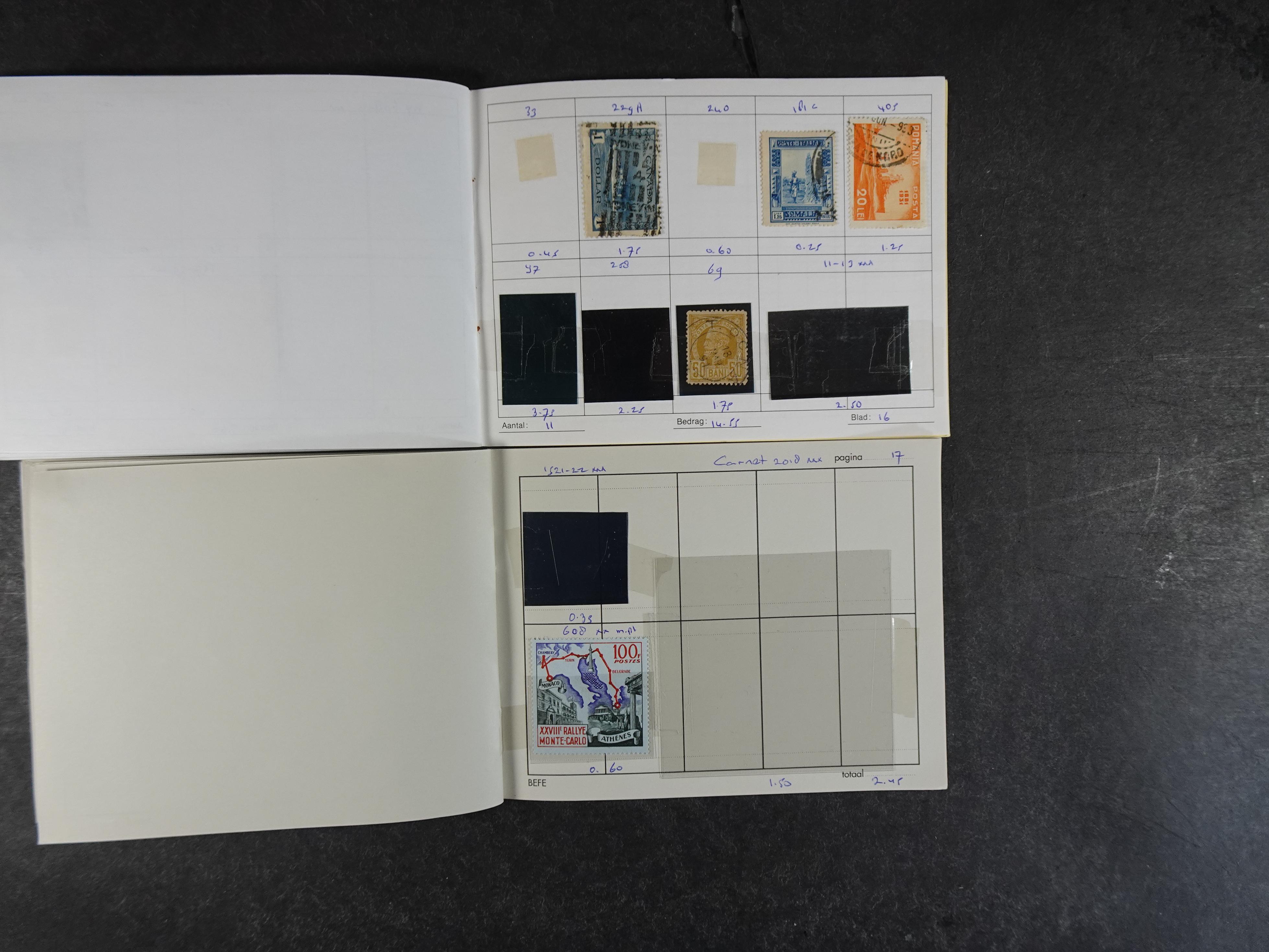 Mooie partij rondzendboekjes enorme restwaarde leuk voor weder verkoper.  36