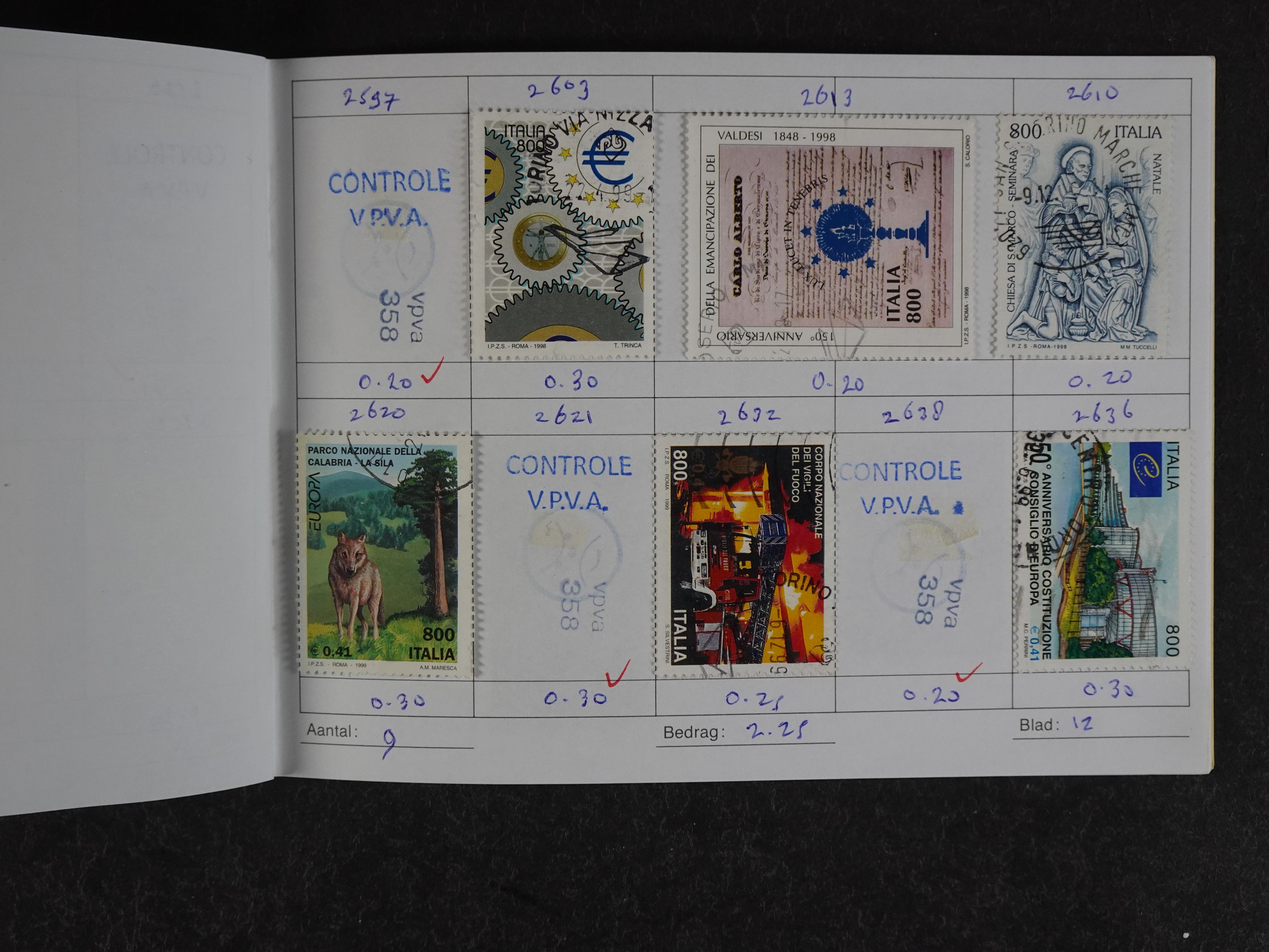 Mooie partij rondzendboekjes enorme restwaarde leuk voor weder verkoper.  51