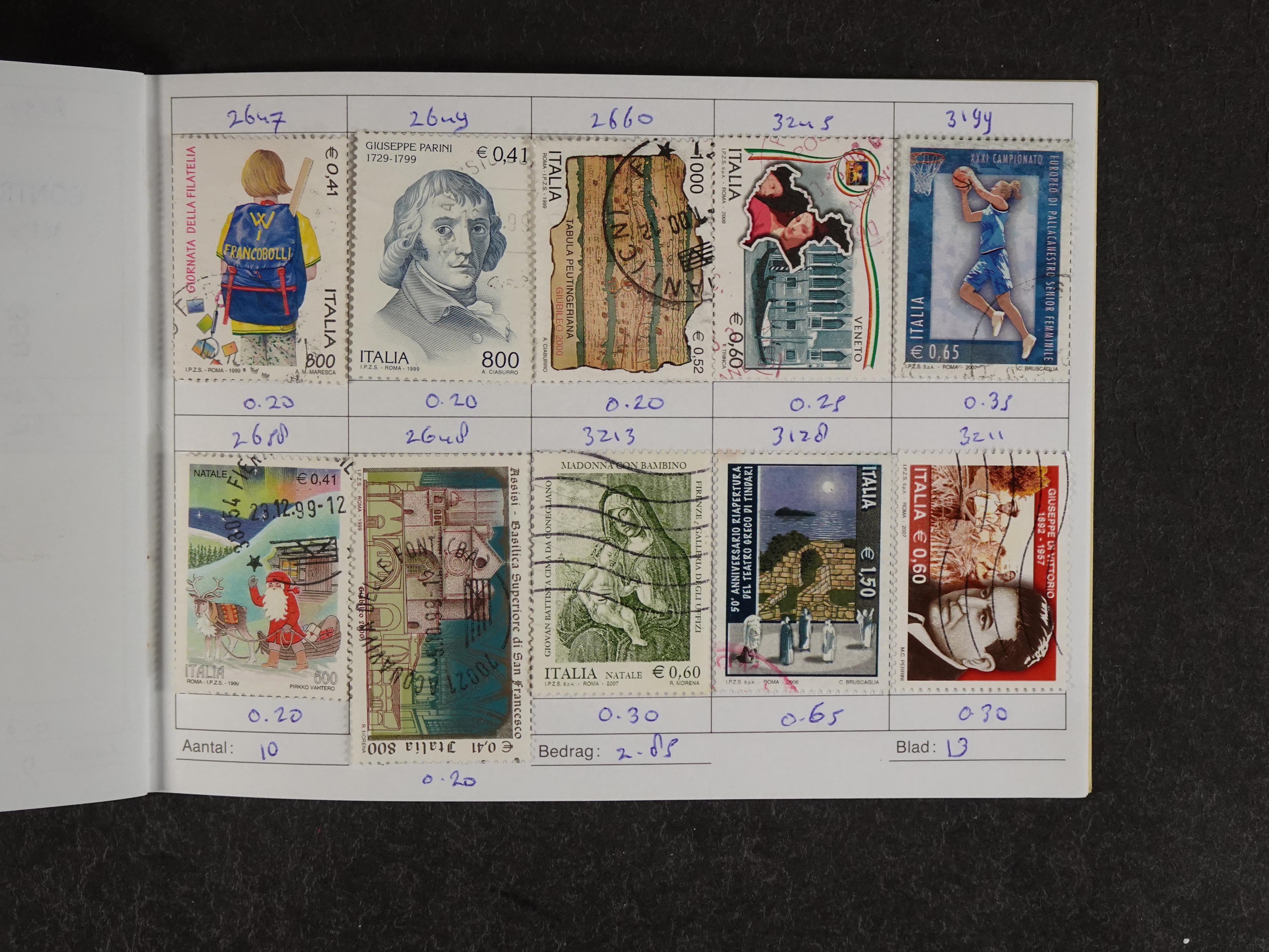 Mooie partij rondzendboekjes enorme restwaarde leuk voor weder verkoper.  52