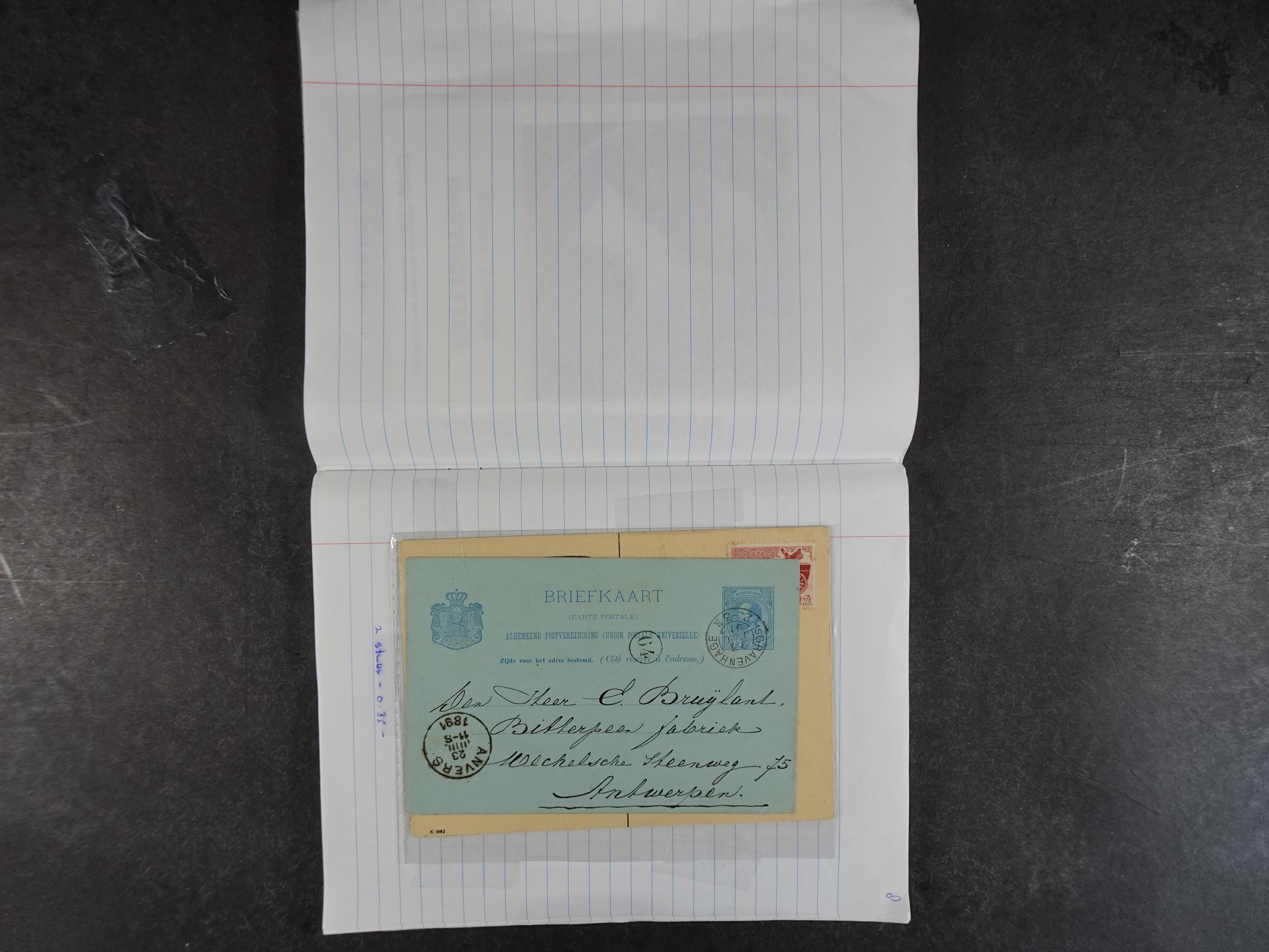 Mooie partij rondzendboekjes enorme restwaarde leuk voor weder verkoper.  79