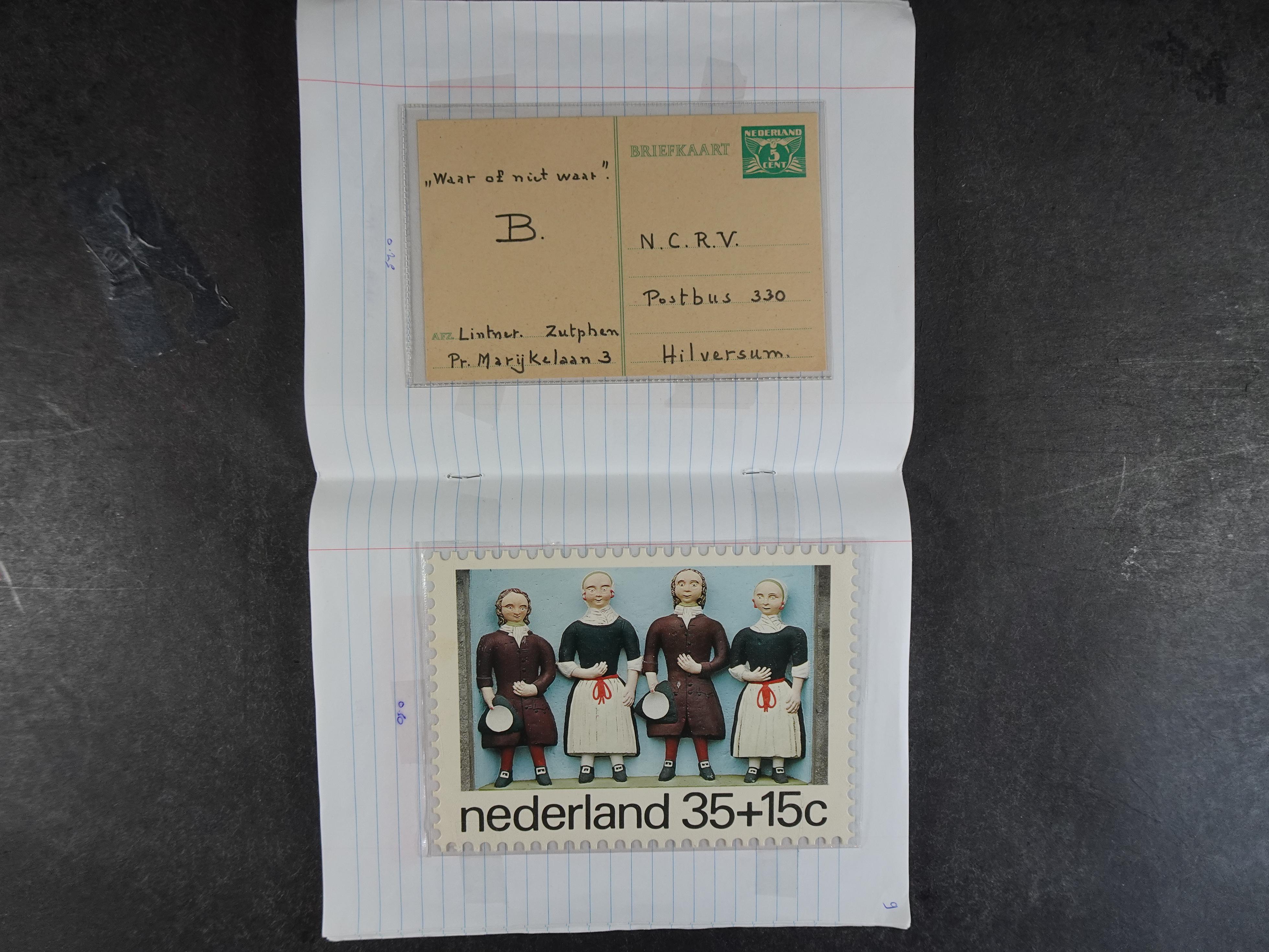 Mooie partij rondzendboekjes enorme restwaarde leuk voor weder verkoper.  80