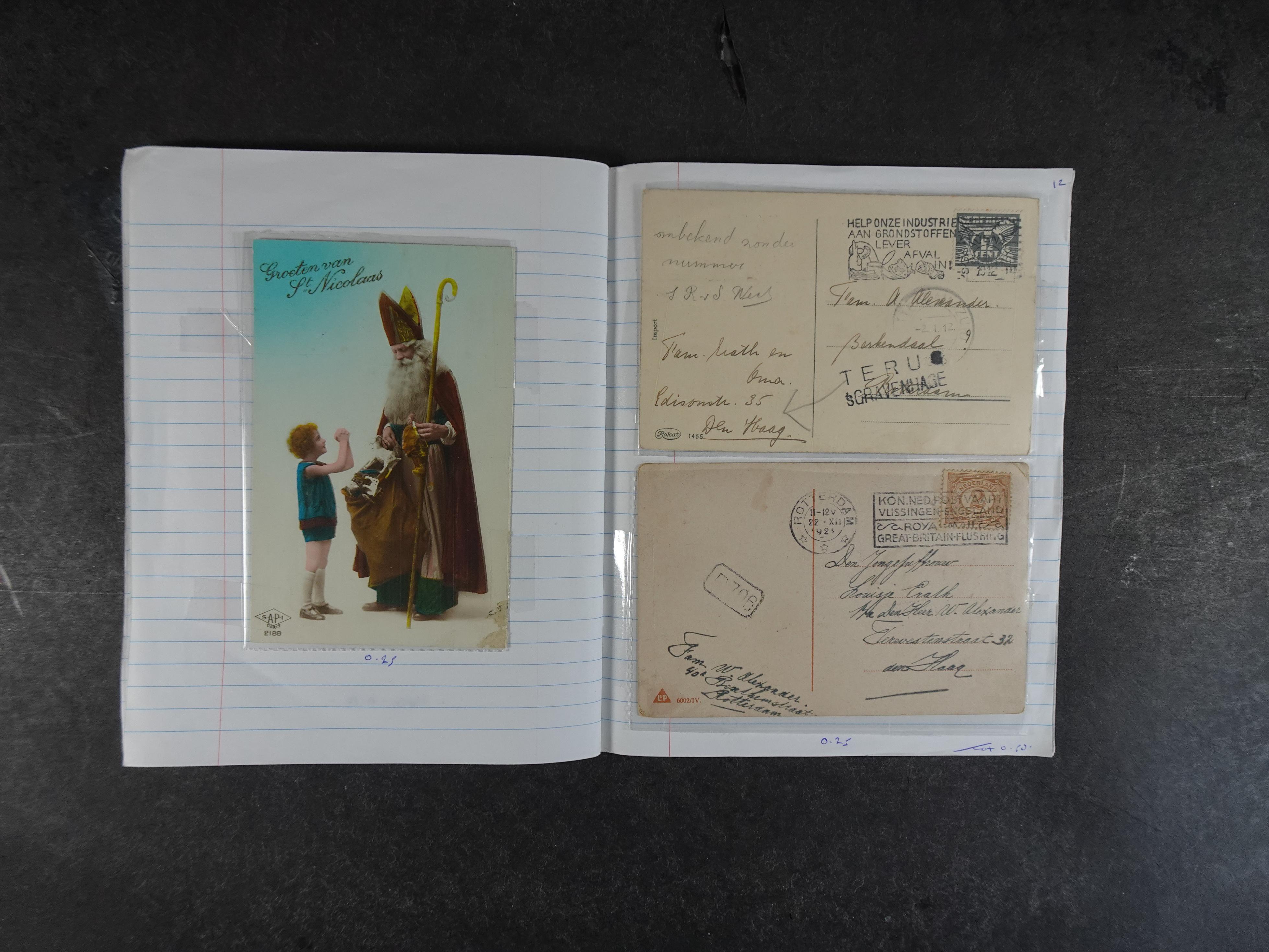 Mooie partij rondzendboekjes enorme restwaarde leuk voor weder verkoper.  82