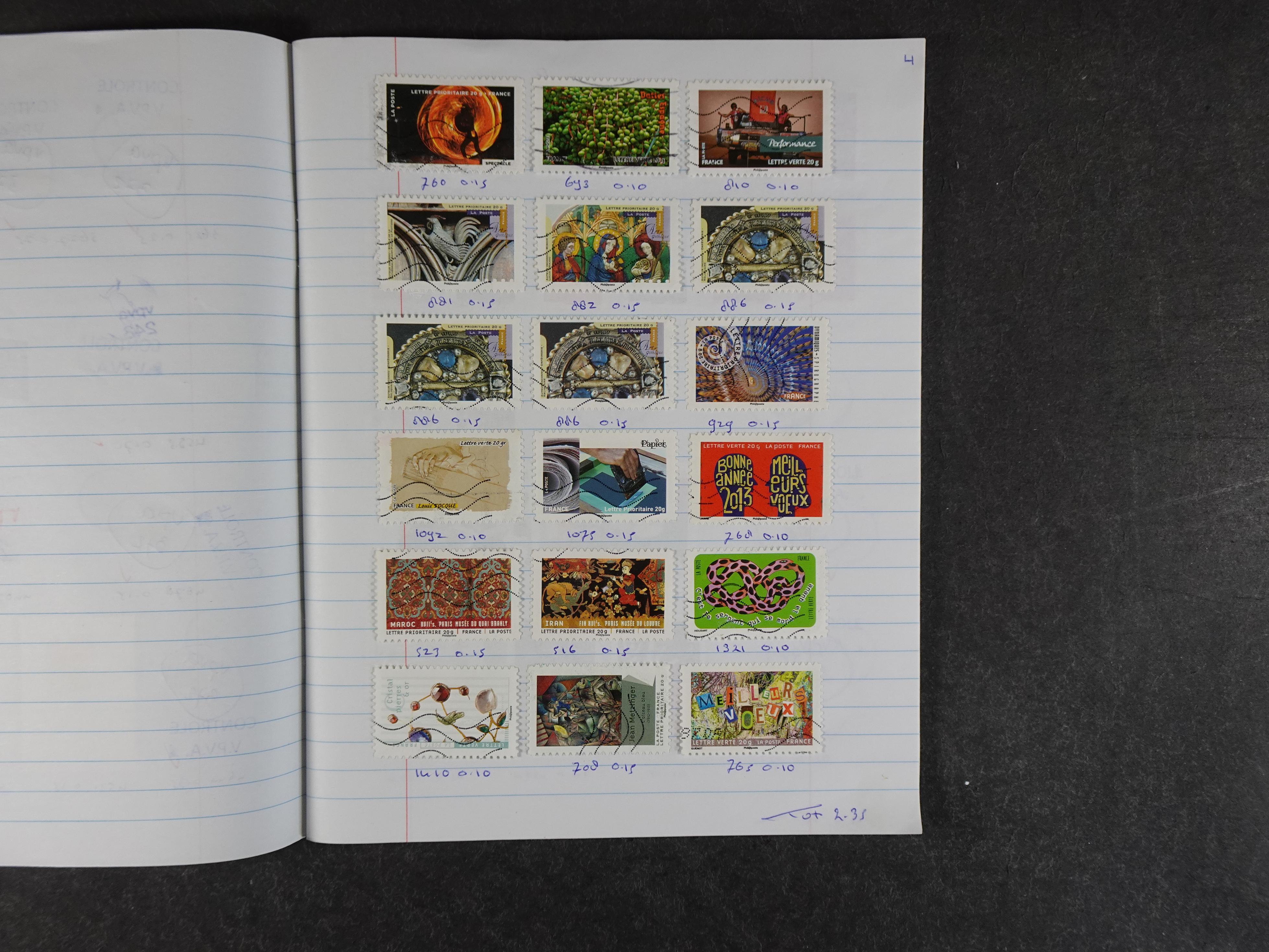 Mooie partij rondzendboekjes enorme restwaarde leuk voor weder verkoper.  89