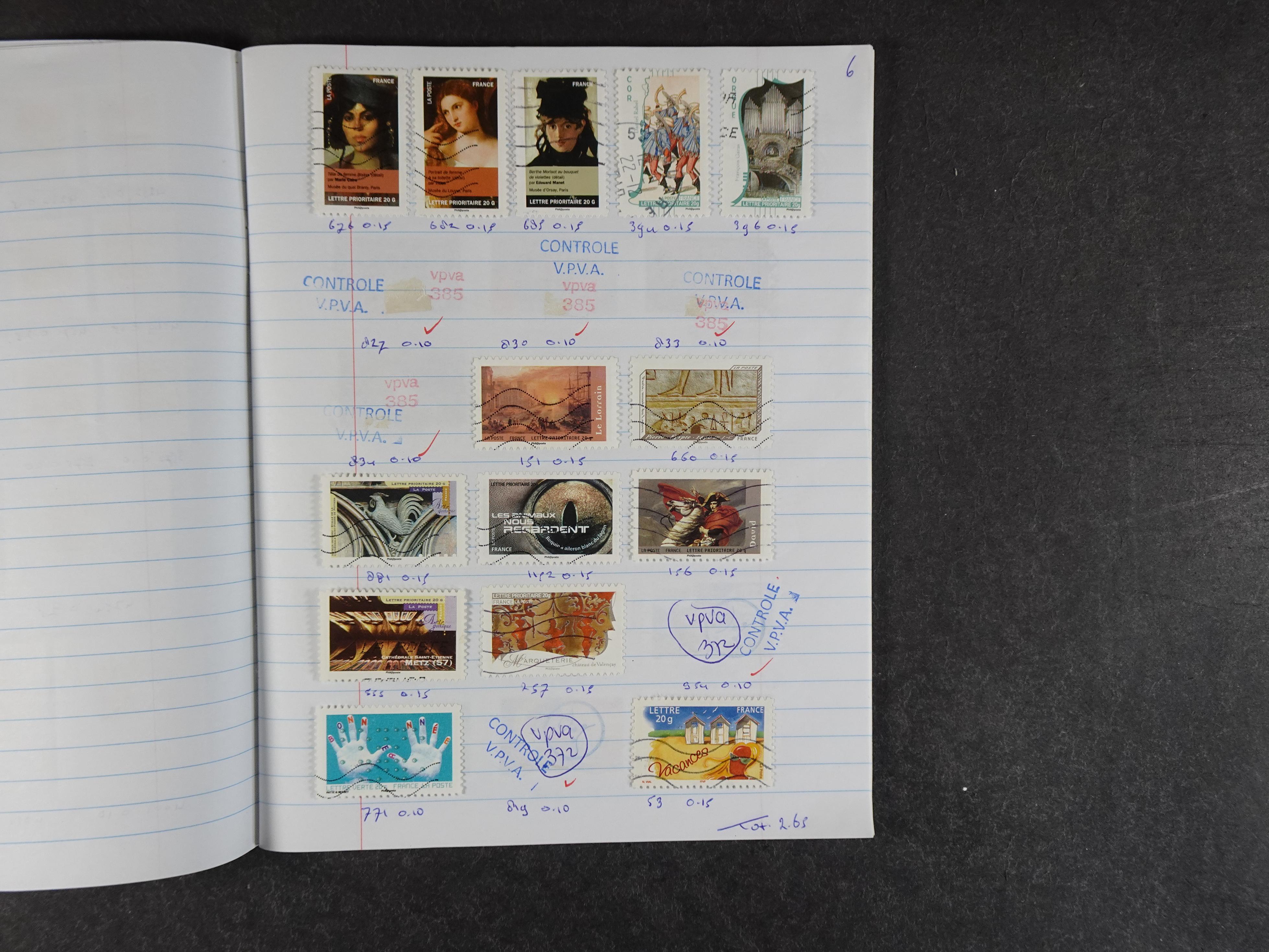 Mooie partij rondzendboekjes enorme restwaarde leuk voor weder verkoper.  91