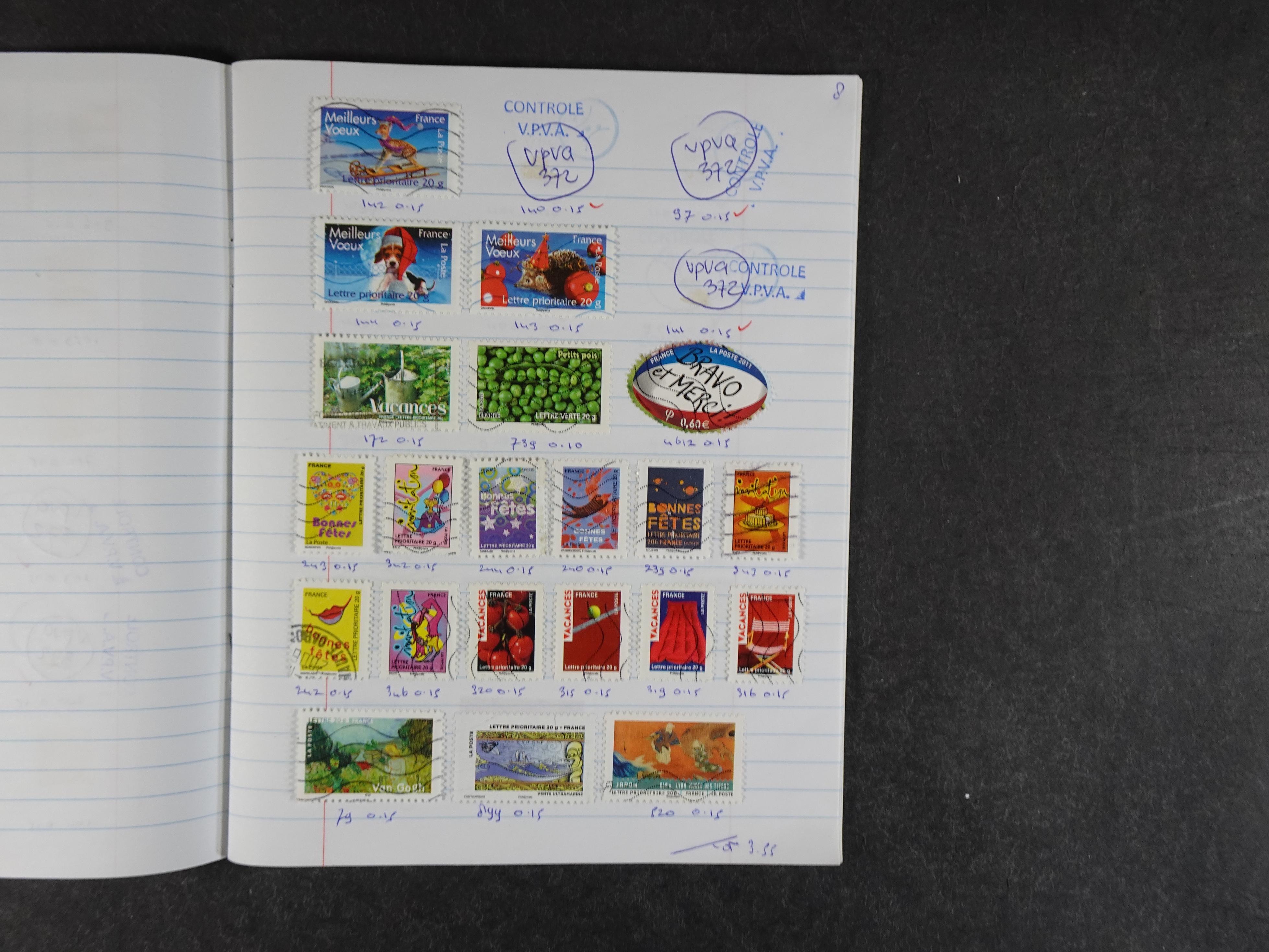 Mooie partij rondzendboekjes enorme restwaarde leuk voor weder verkoper.  93