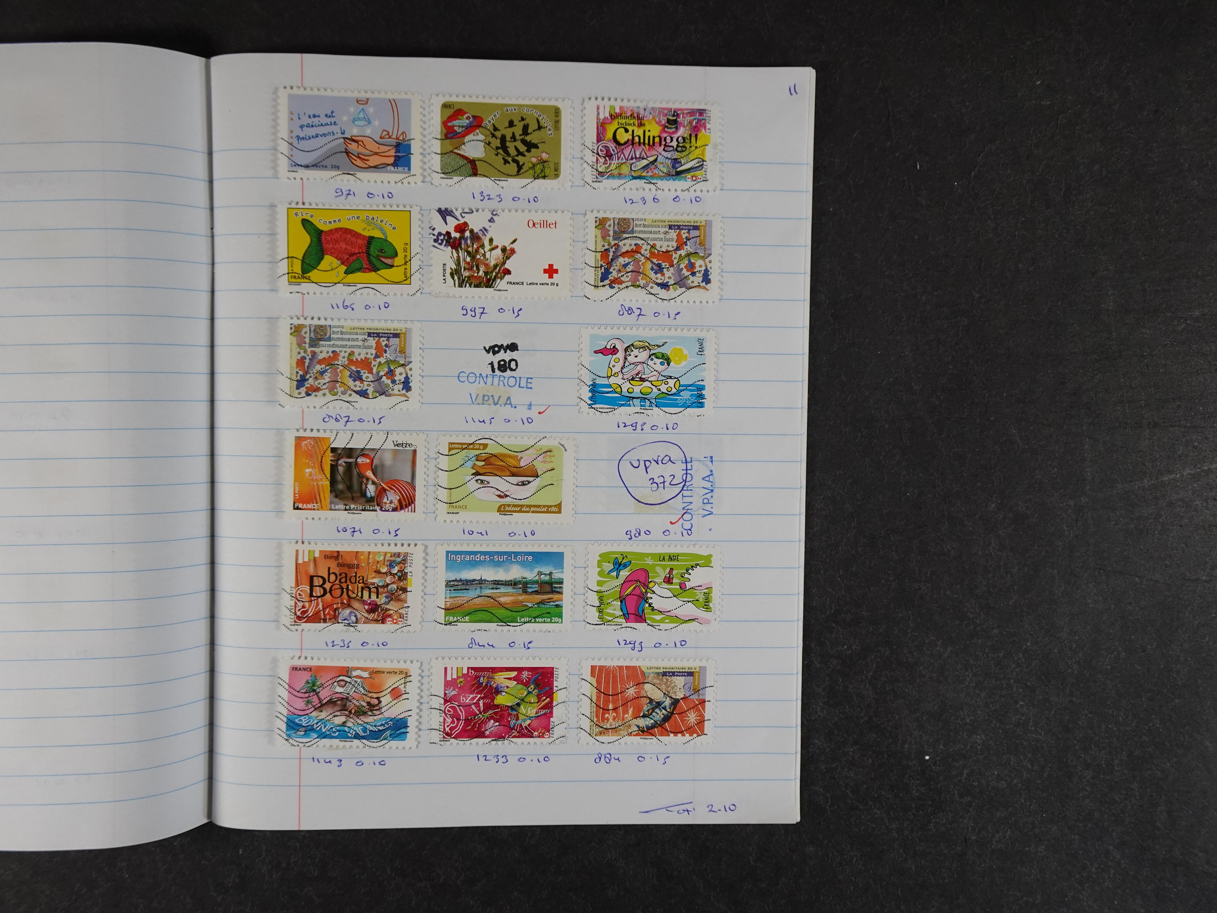 Mooie partij rondzendboekjes enorme restwaarde leuk voor weder verkoper.  96