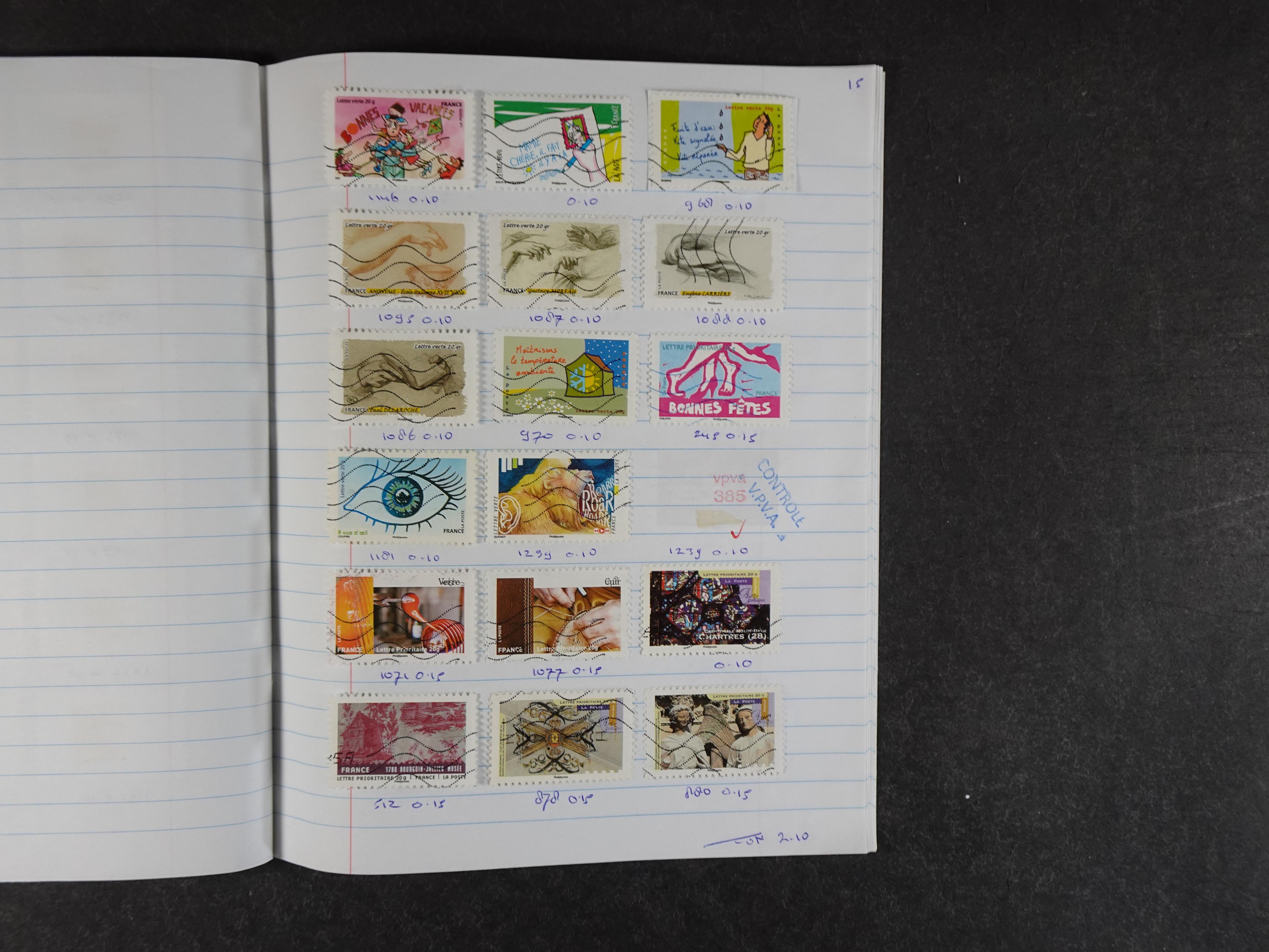 Mooie partij rondzendboekjes enorme restwaarde leuk voor weder verkoper.  100