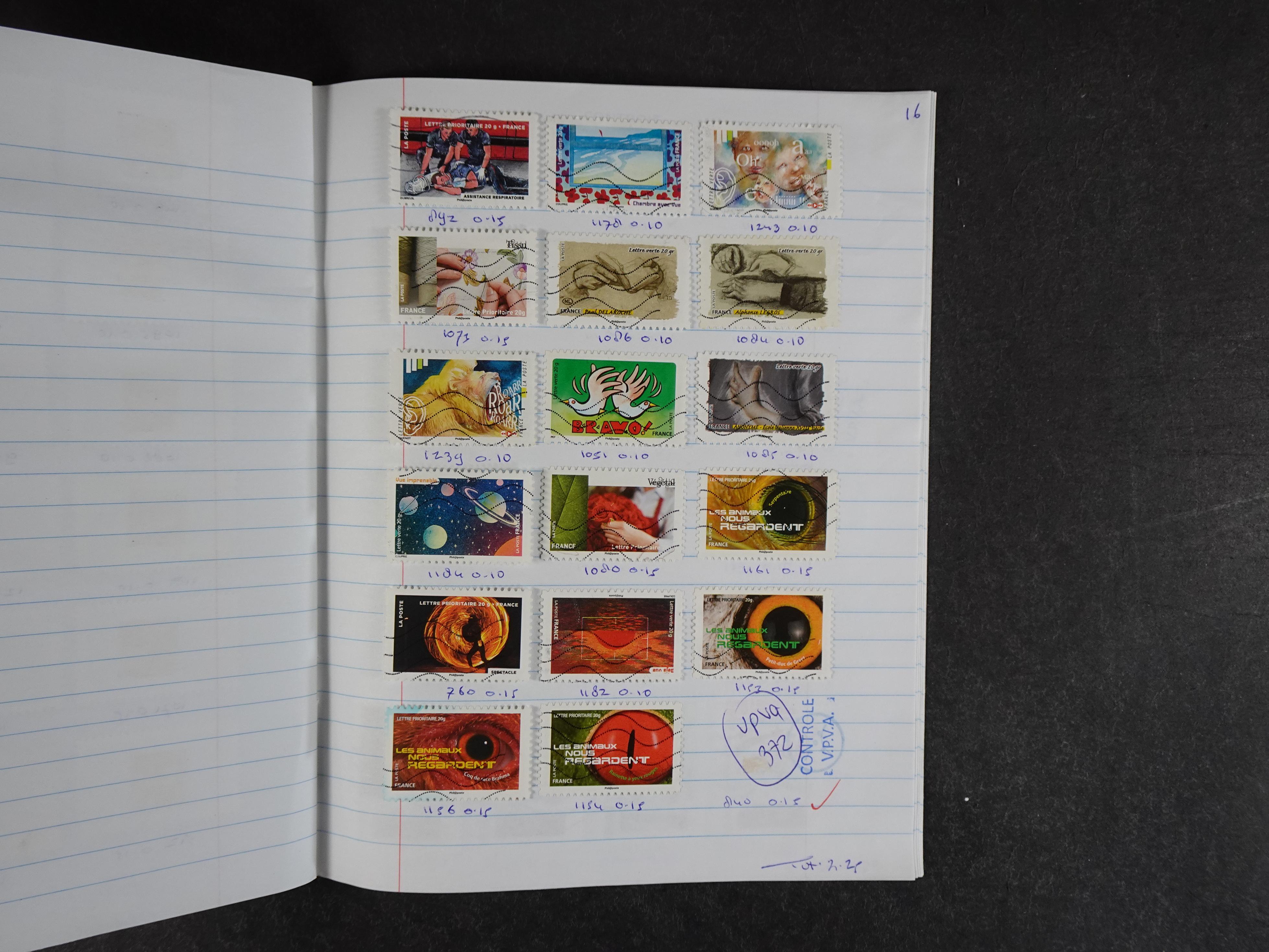 Mooie partij rondzendboekjes enorme restwaarde leuk voor weder verkoper.  101