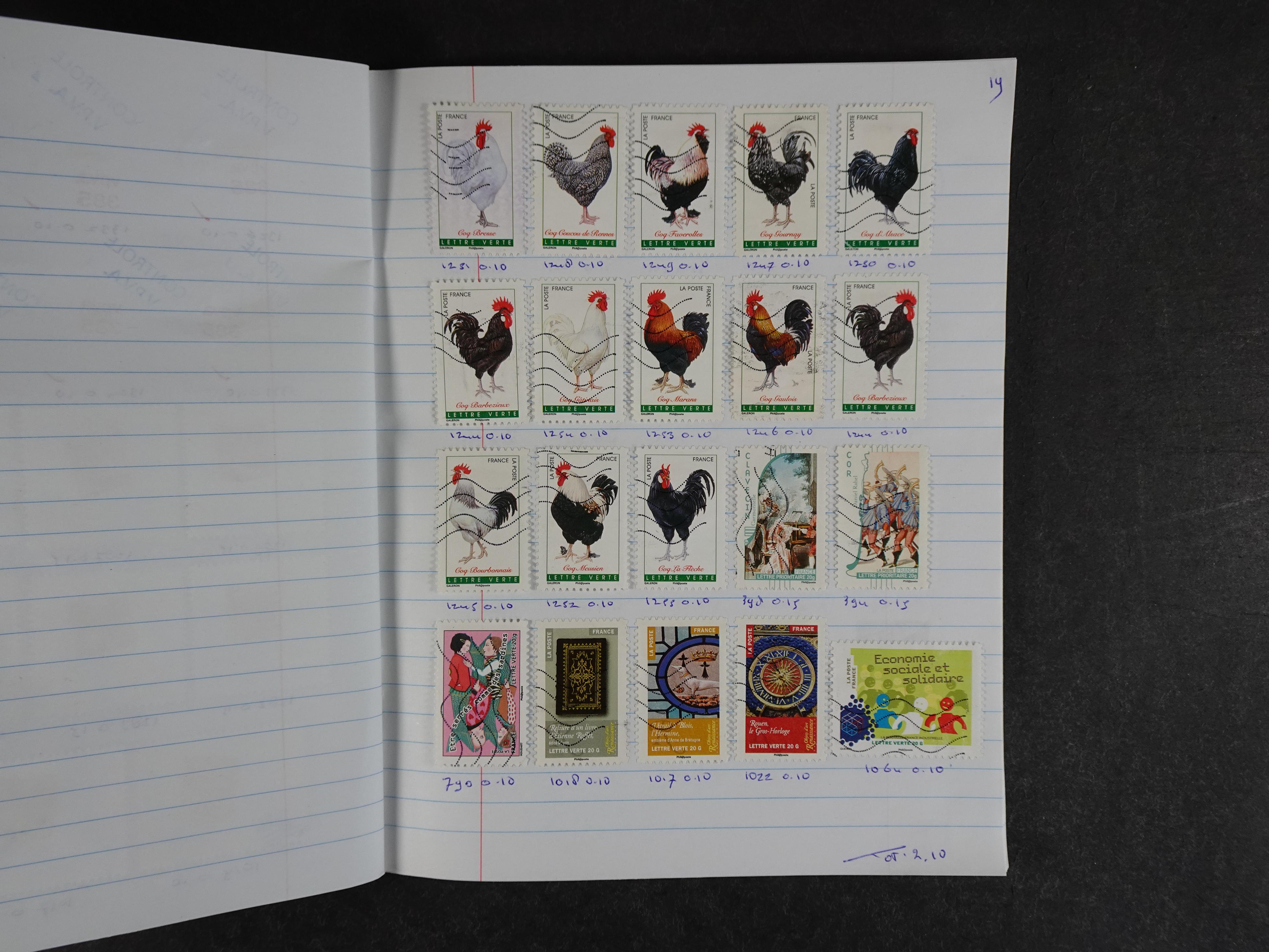 Mooie partij rondzendboekjes enorme restwaarde leuk voor weder verkoper.  102