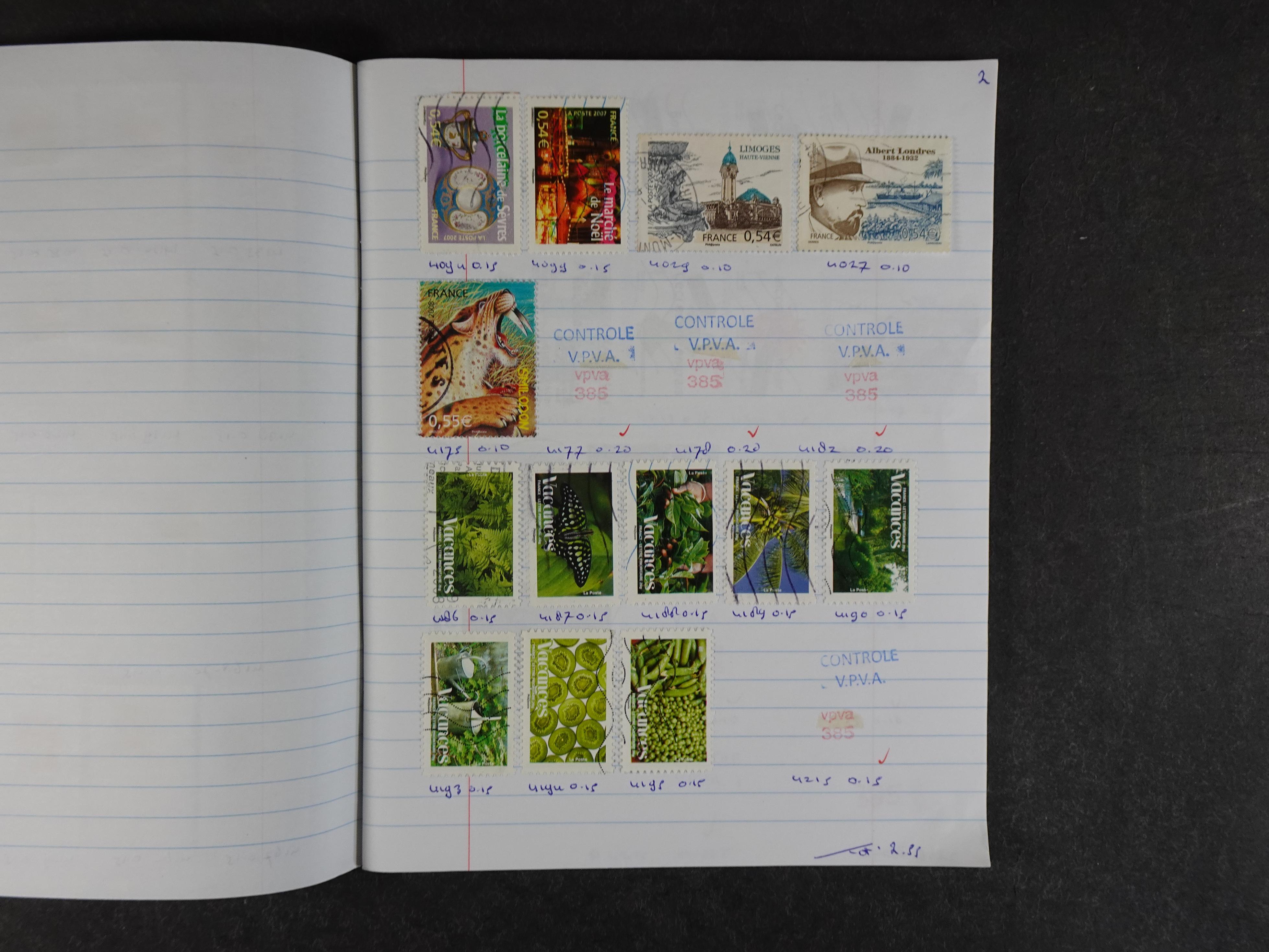 Mooie partij rondzendboekjes enorme restwaarde leuk voor weder verkoper.  108