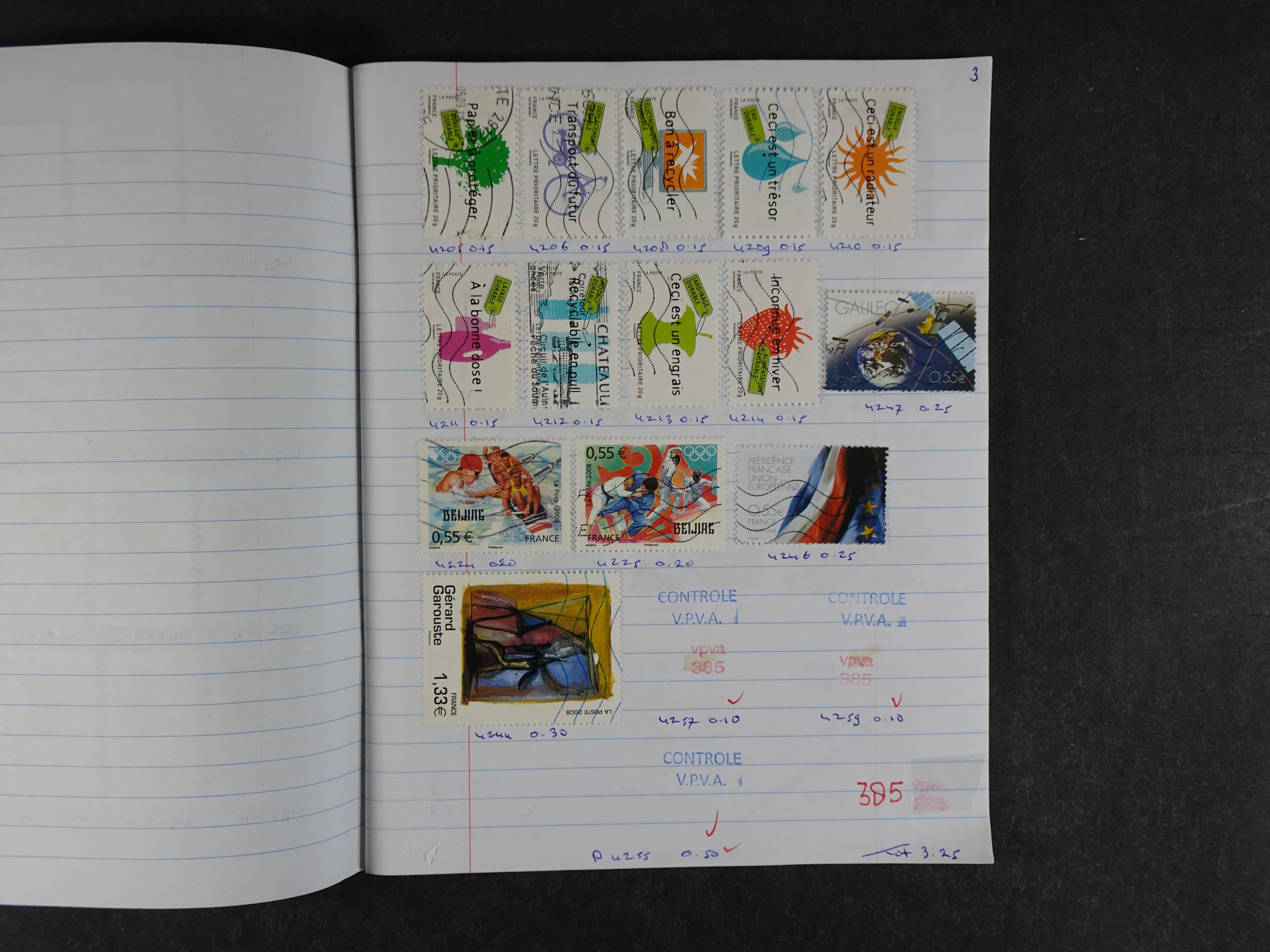 Mooie partij rondzendboekjes enorme restwaarde leuk voor weder verkoper.  109