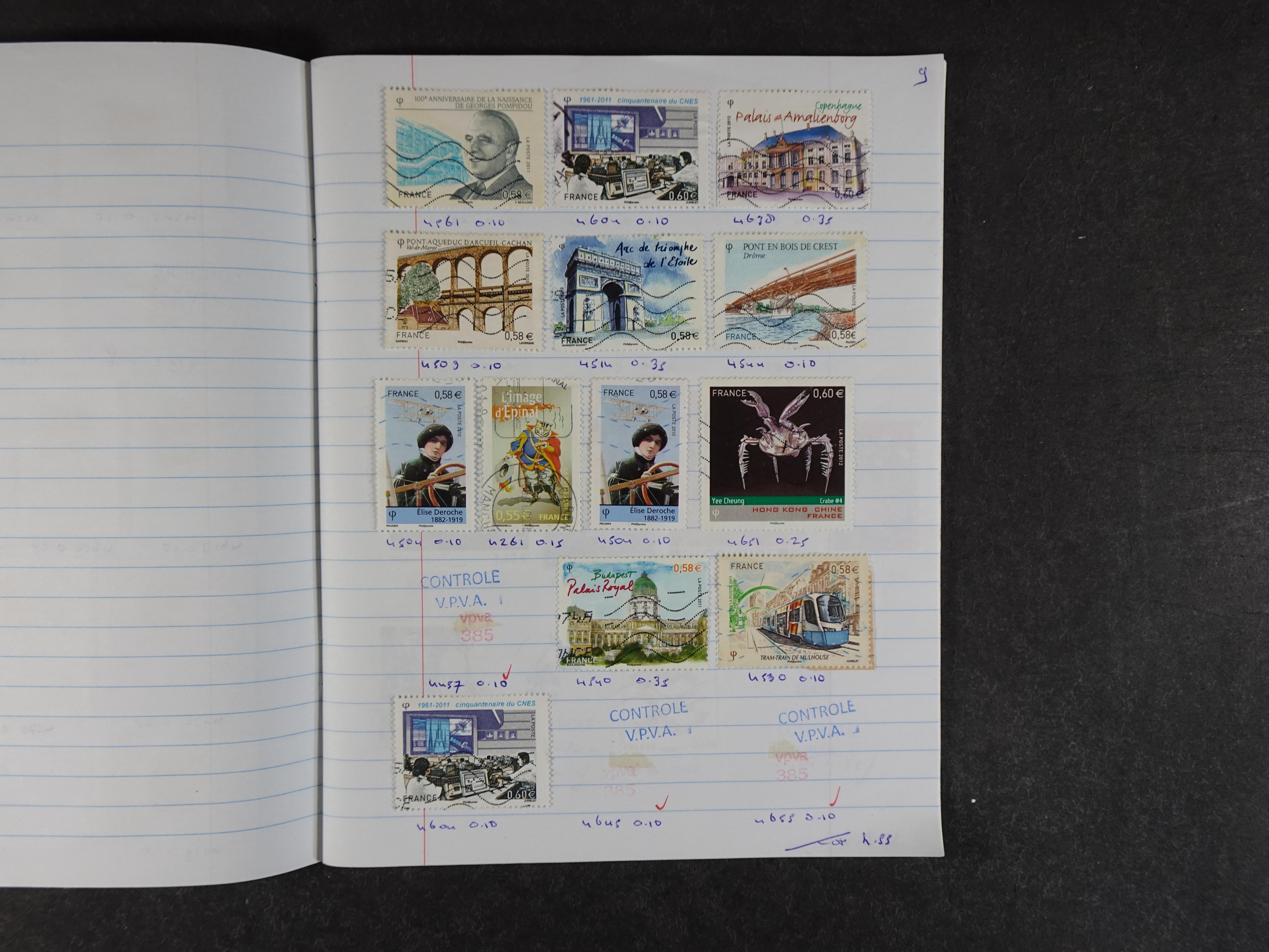 Mooie partij rondzendboekjes enorme restwaarde leuk voor weder verkoper.  115