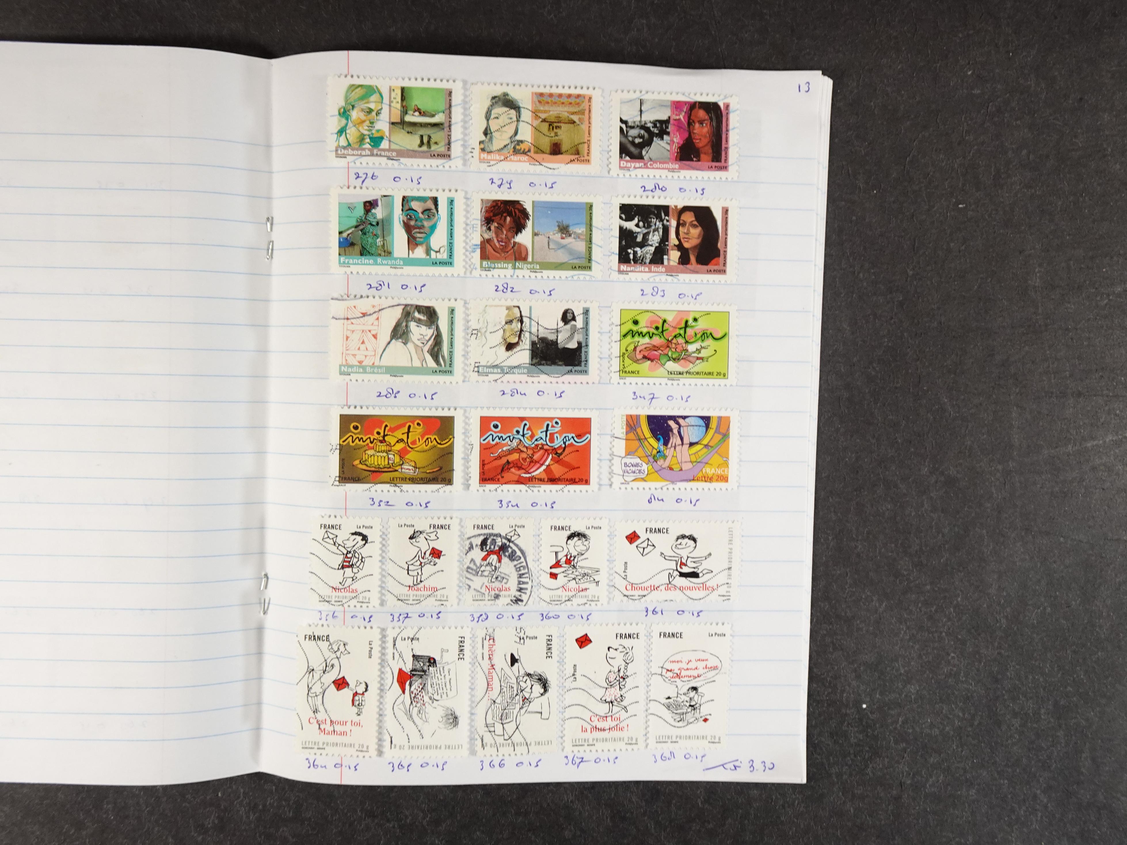 Mooie partij rondzendboekjes enorme restwaarde leuk voor weder verkoper.  119