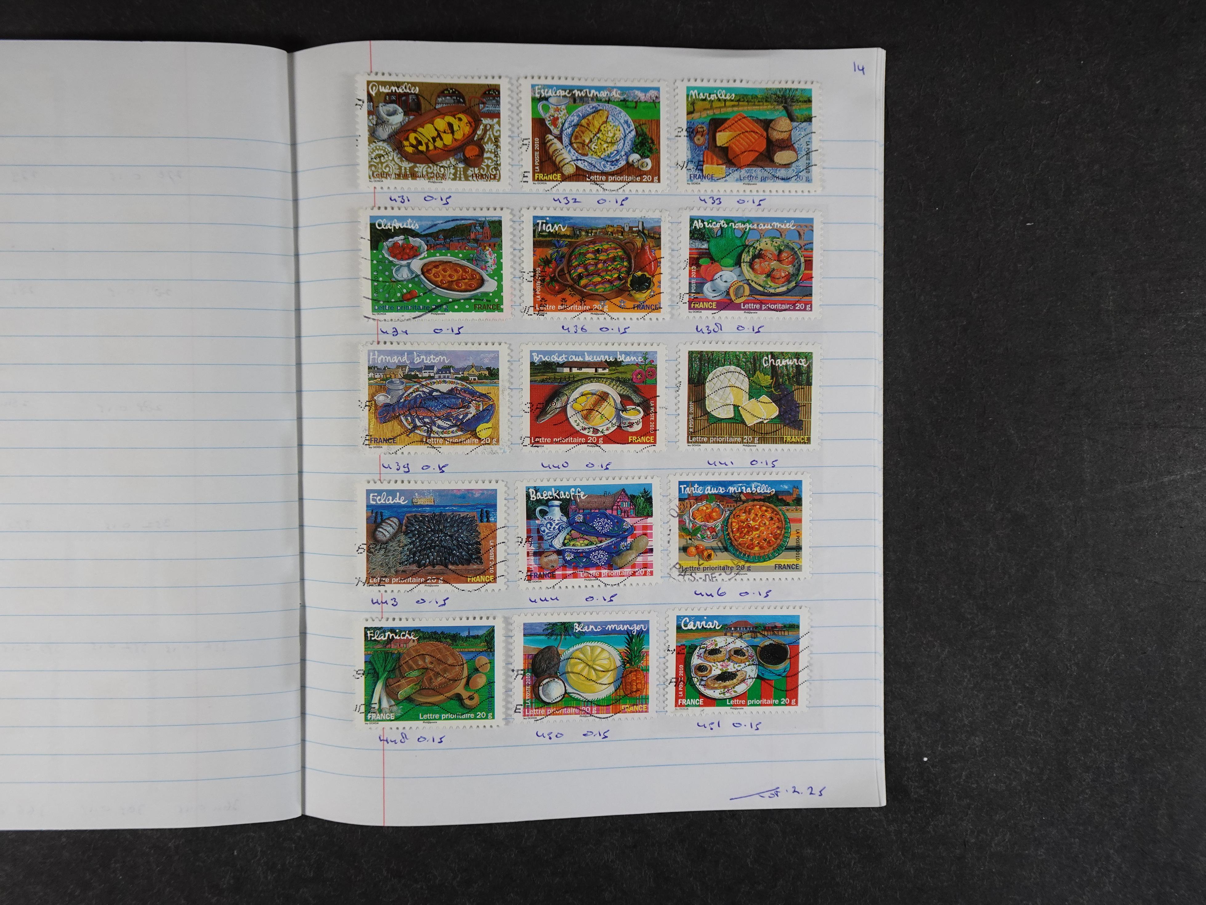 Mooie partij rondzendboekjes enorme restwaarde leuk voor weder verkoper.  120