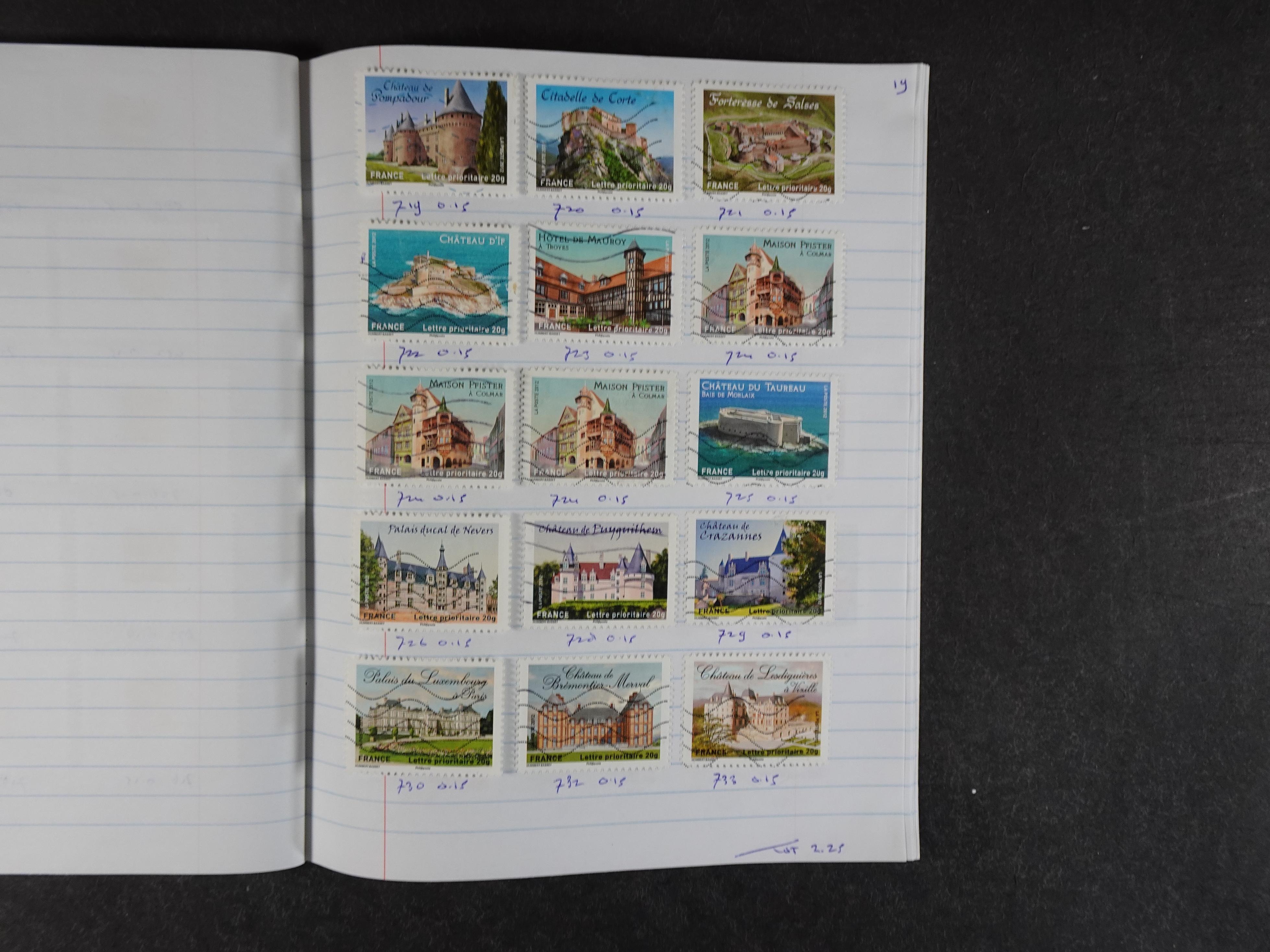 Mooie partij rondzendboekjes enorme restwaarde leuk voor weder verkoper.  125