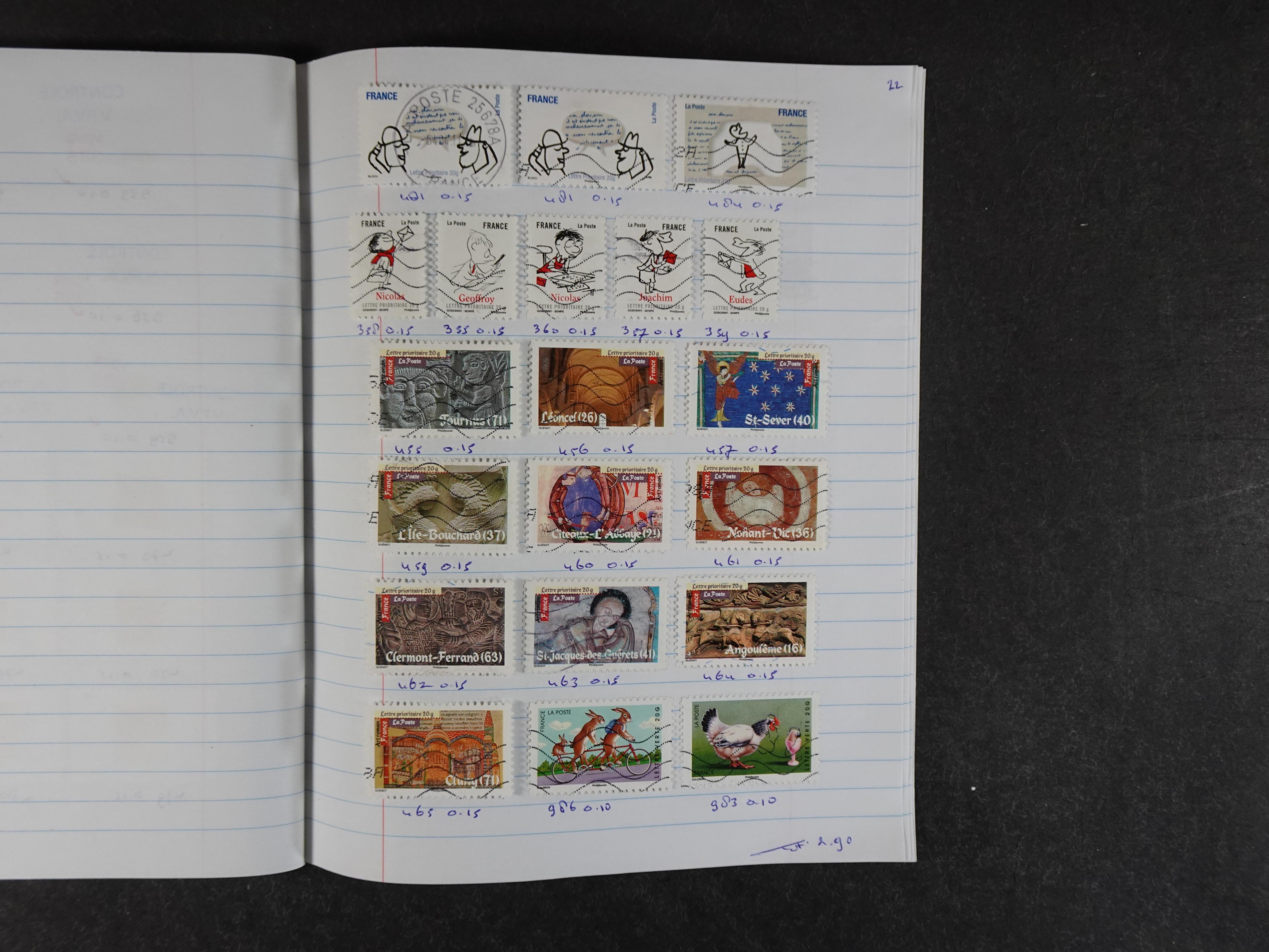 Mooie partij rondzendboekjes enorme restwaarde leuk voor weder verkoper.  127