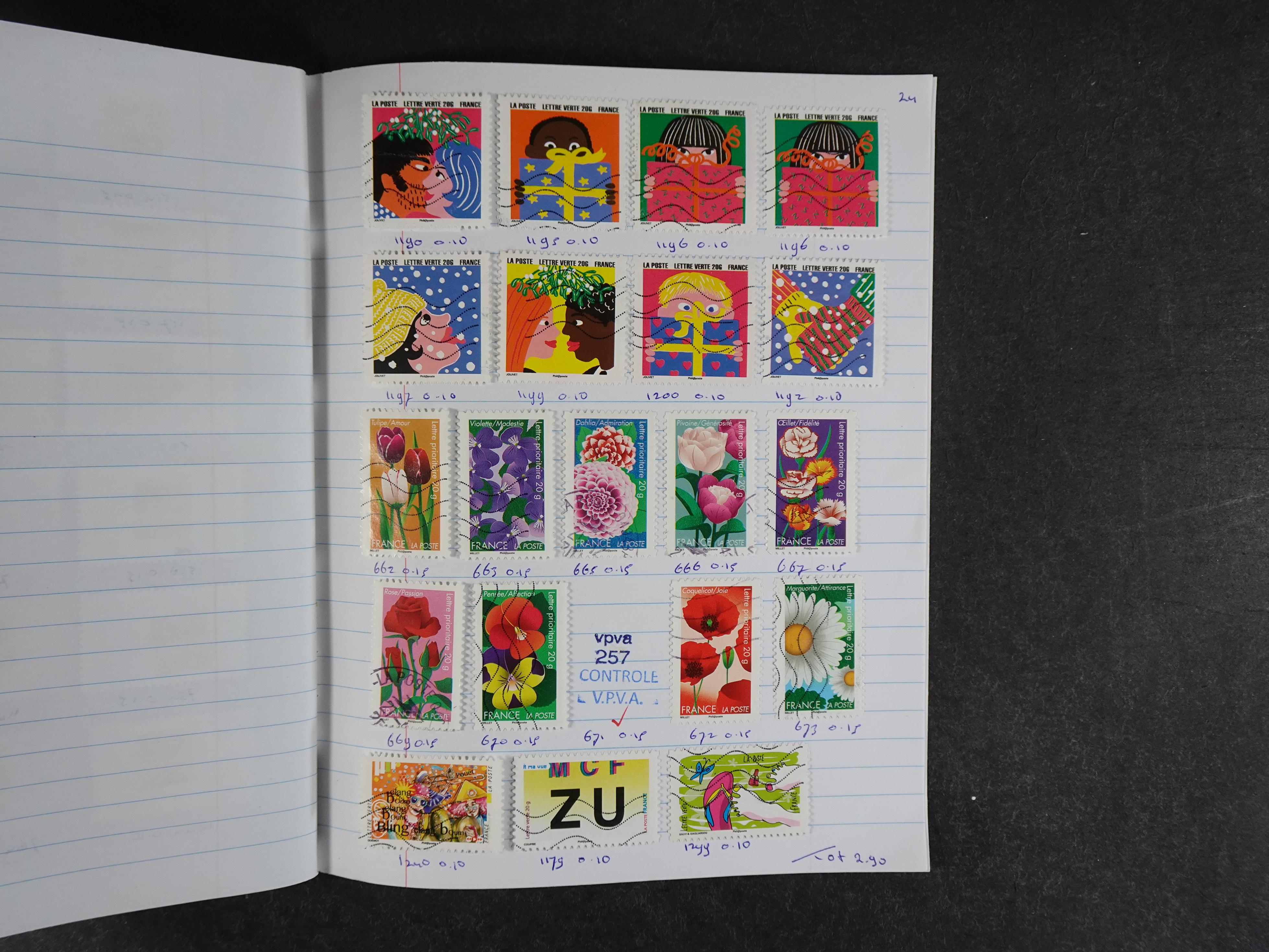 Mooie partij rondzendboekjes enorme restwaarde leuk voor weder verkoper.  129