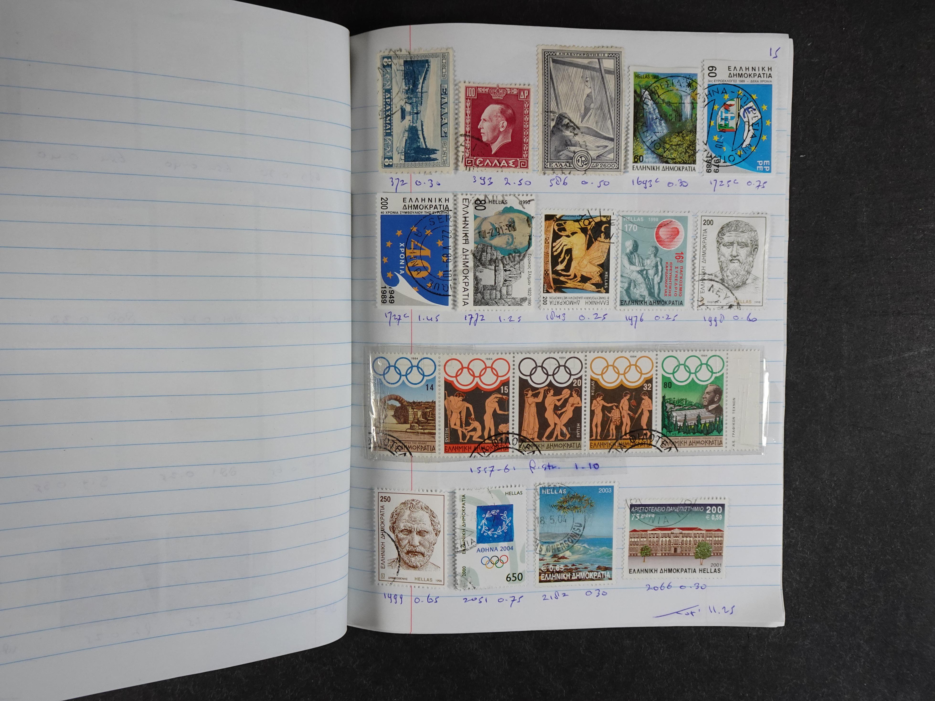 Mooie partij rondzendboekjes enorme restwaarde leuk voor weder verkoper.  136