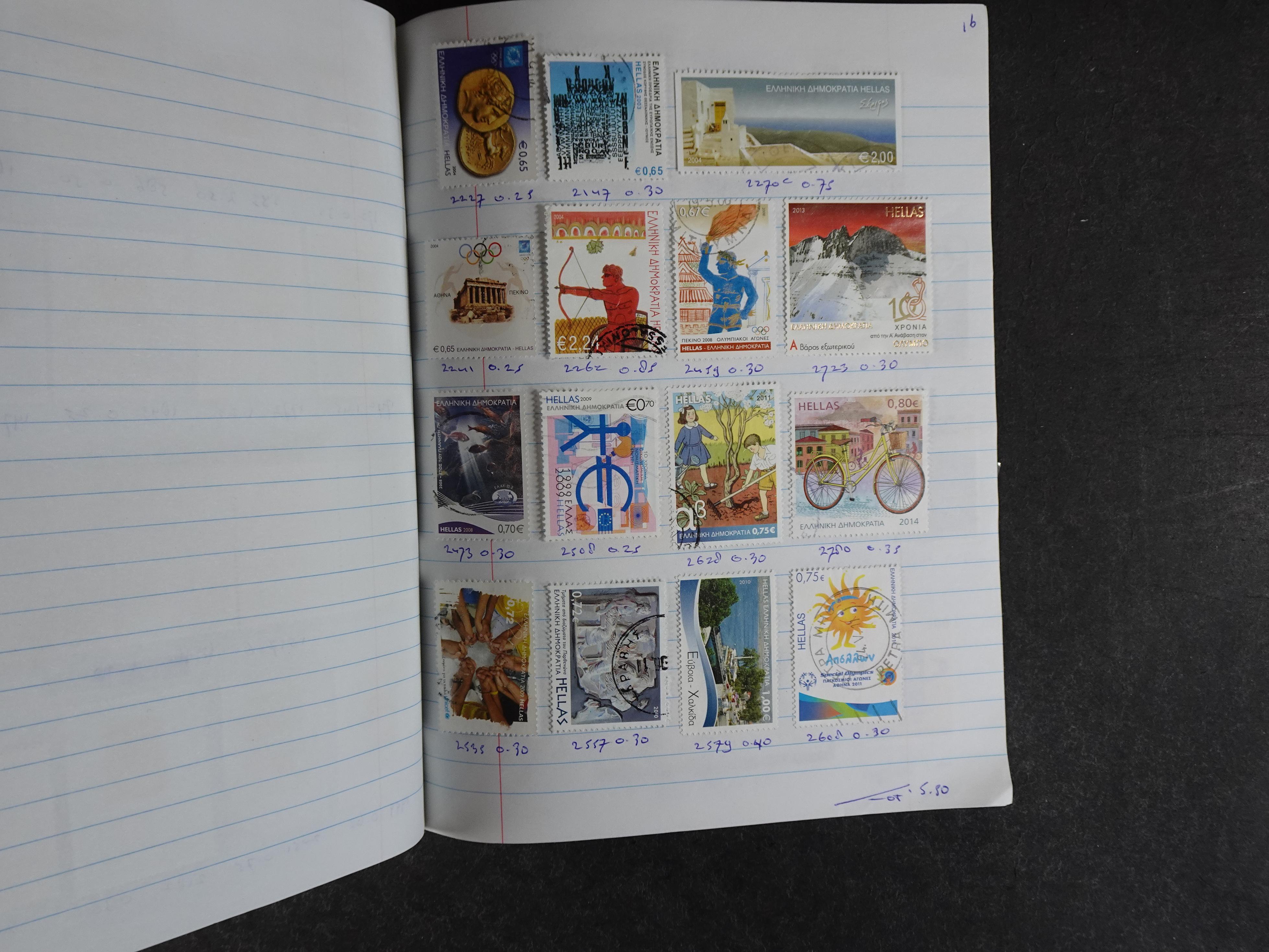 Mooie partij rondzendboekjes enorme restwaarde leuk voor weder verkoper.  137