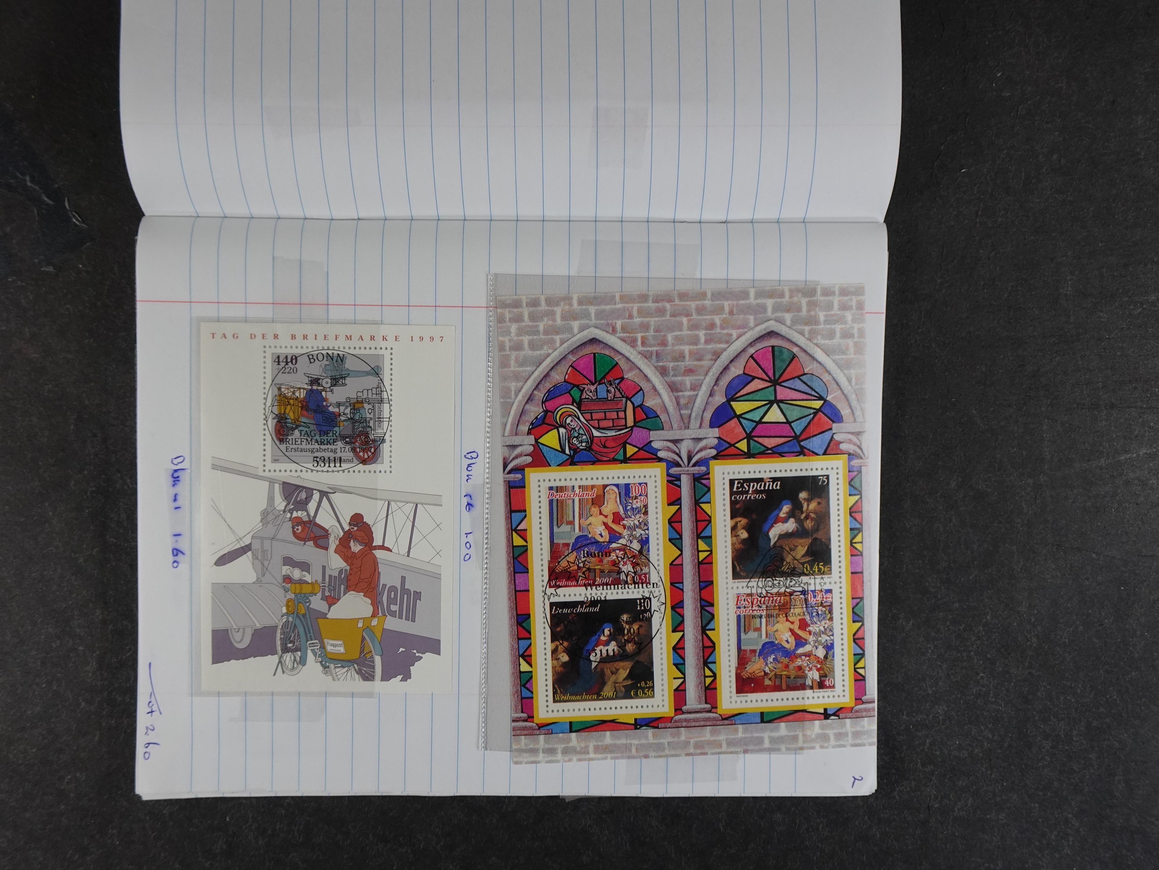 Mooie partij rondzendboekjes enorme restwaarde leuk voor weder verkoper.  160