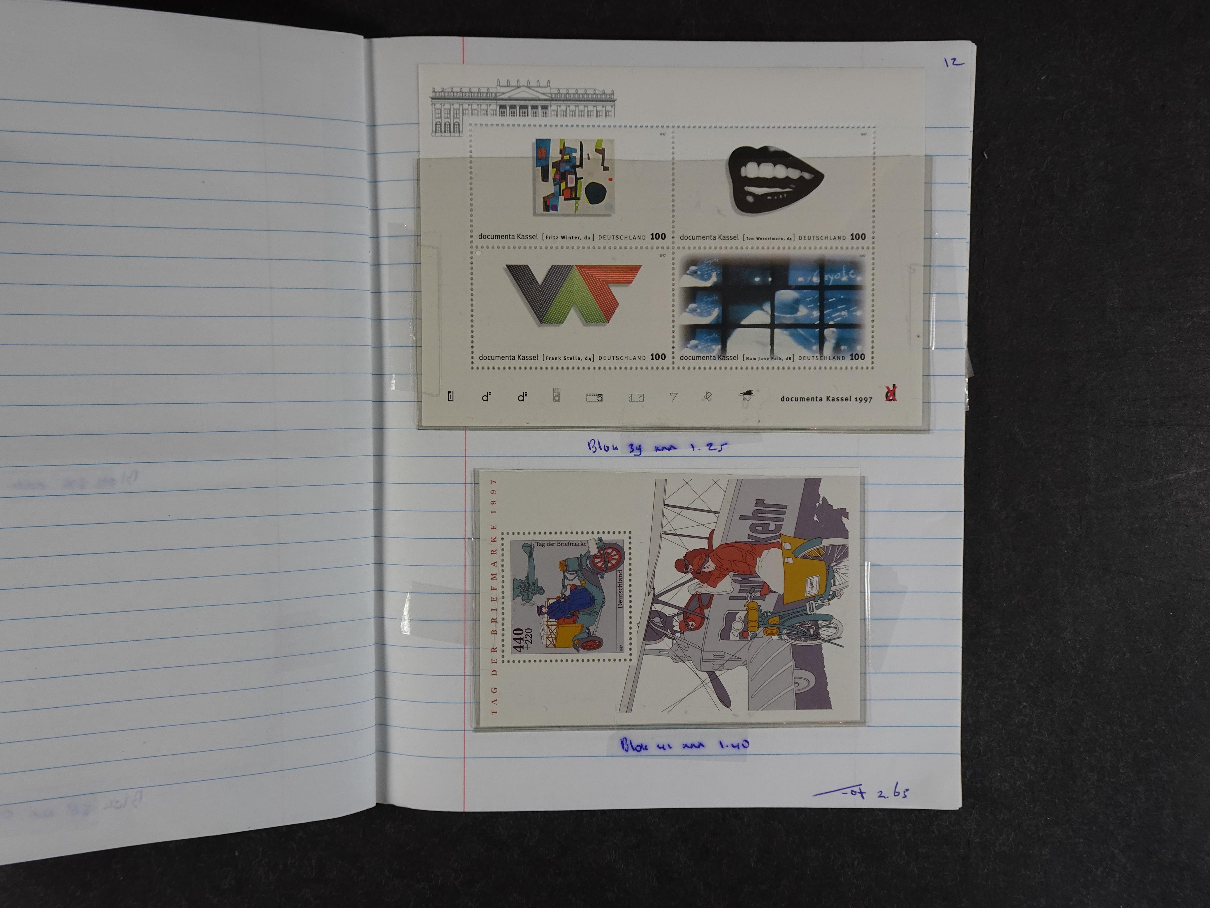 Mooie partij rondzendboekjes enorme restwaarde leuk voor weder verkoper.  168
