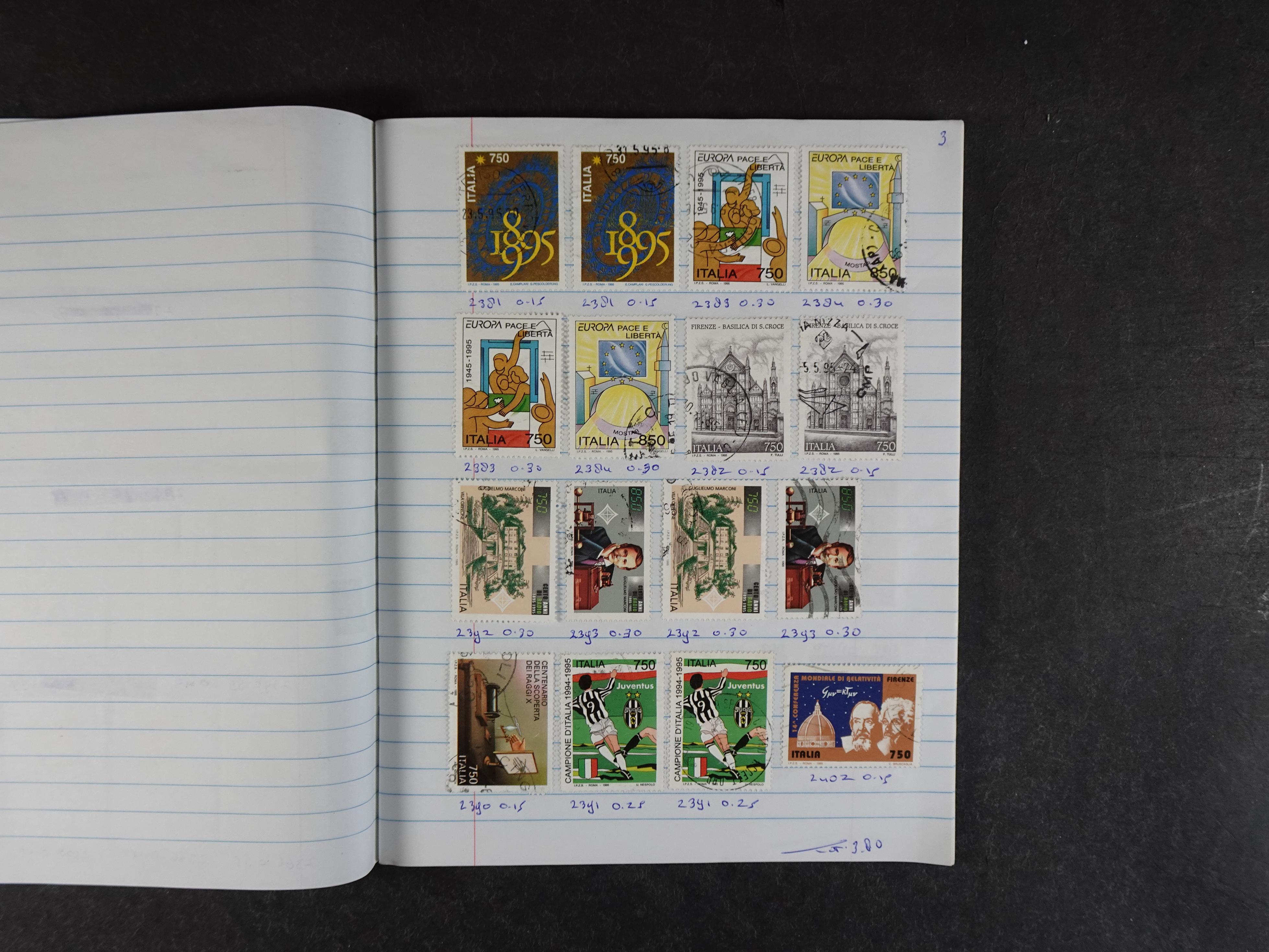 Mooie partij rondzendboekjes enorme restwaarde leuk voor weder verkoper.  177