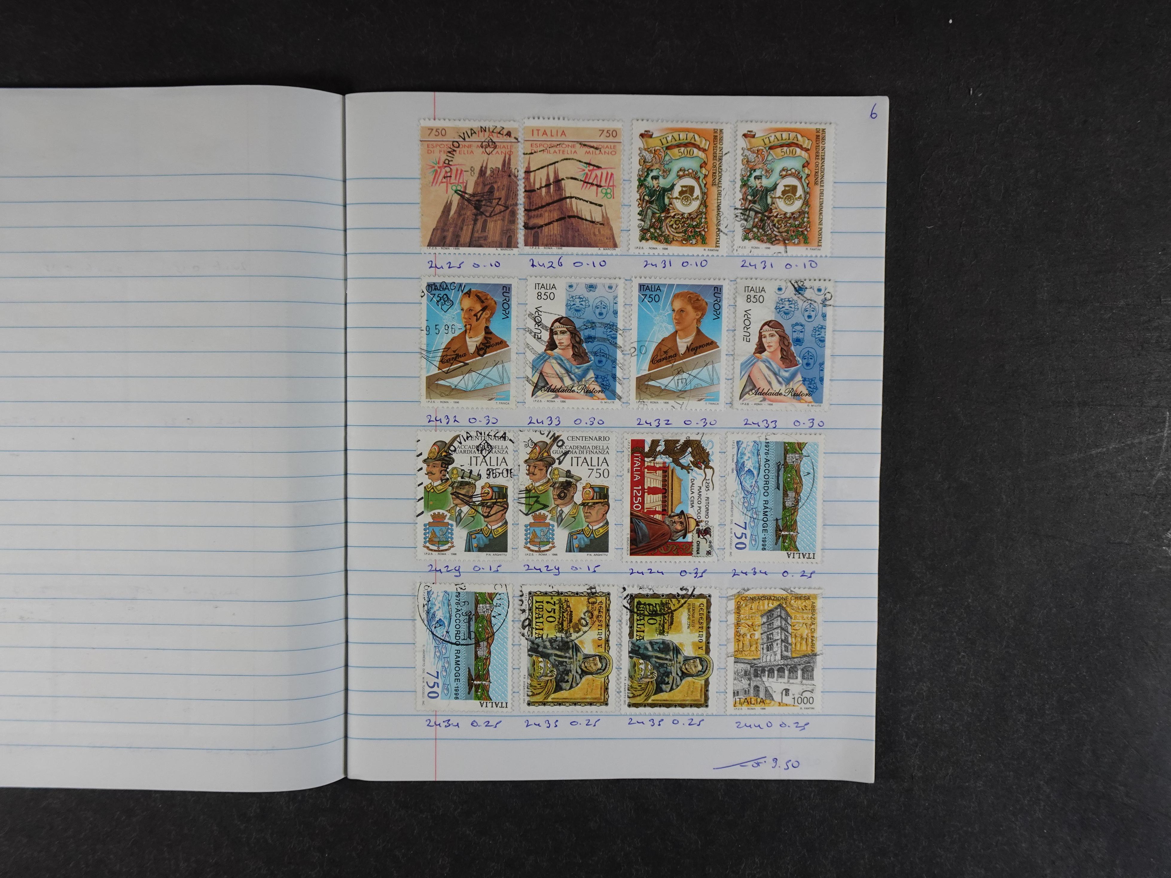 Mooie partij rondzendboekjes enorme restwaarde leuk voor weder verkoper.  180