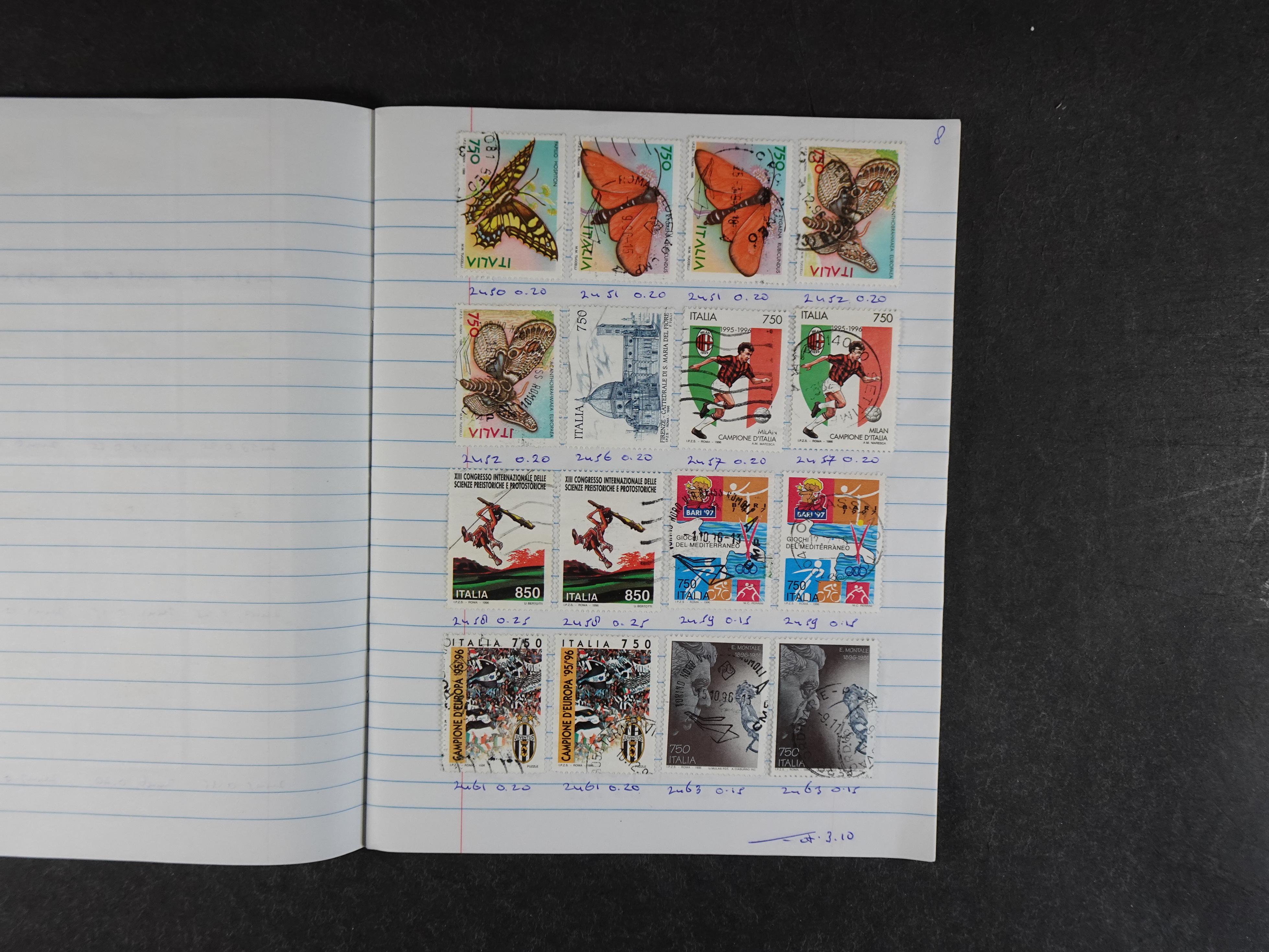 Mooie partij rondzendboekjes enorme restwaarde leuk voor weder verkoper.  182