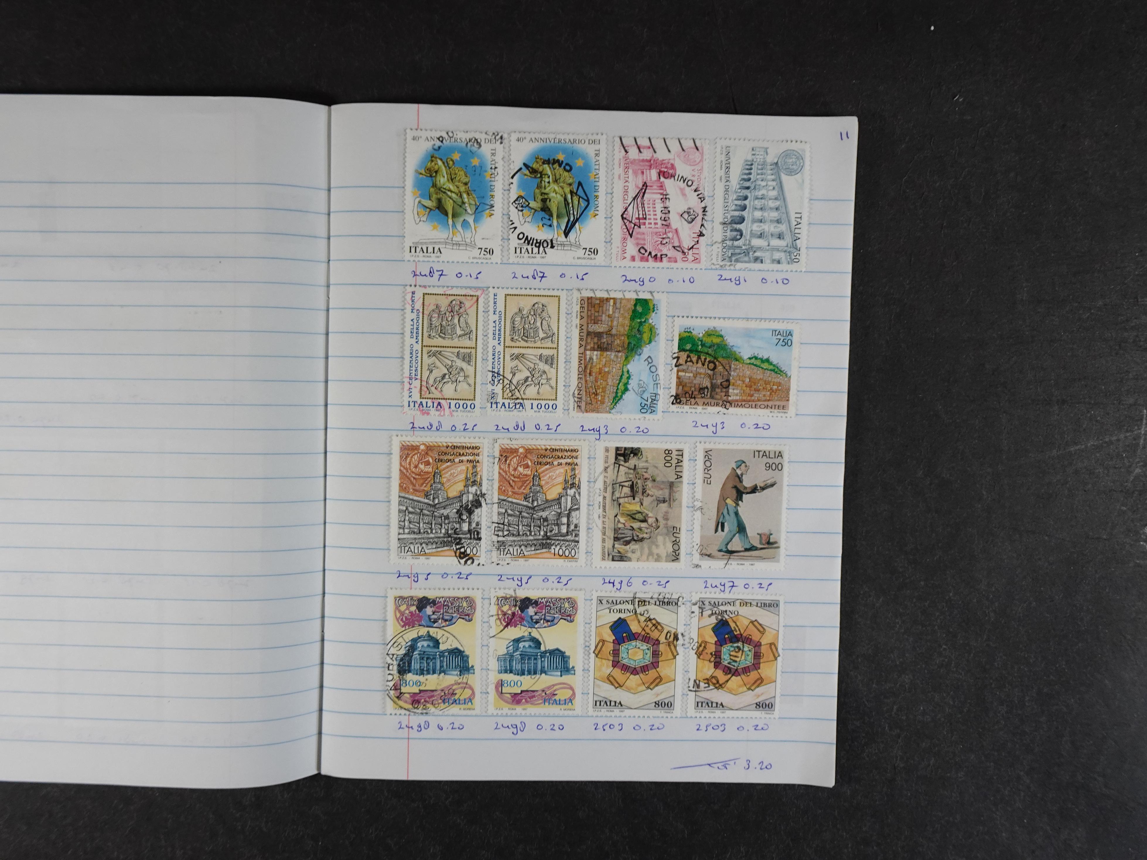 Mooie partij rondzendboekjes enorme restwaarde leuk voor weder verkoper.  185