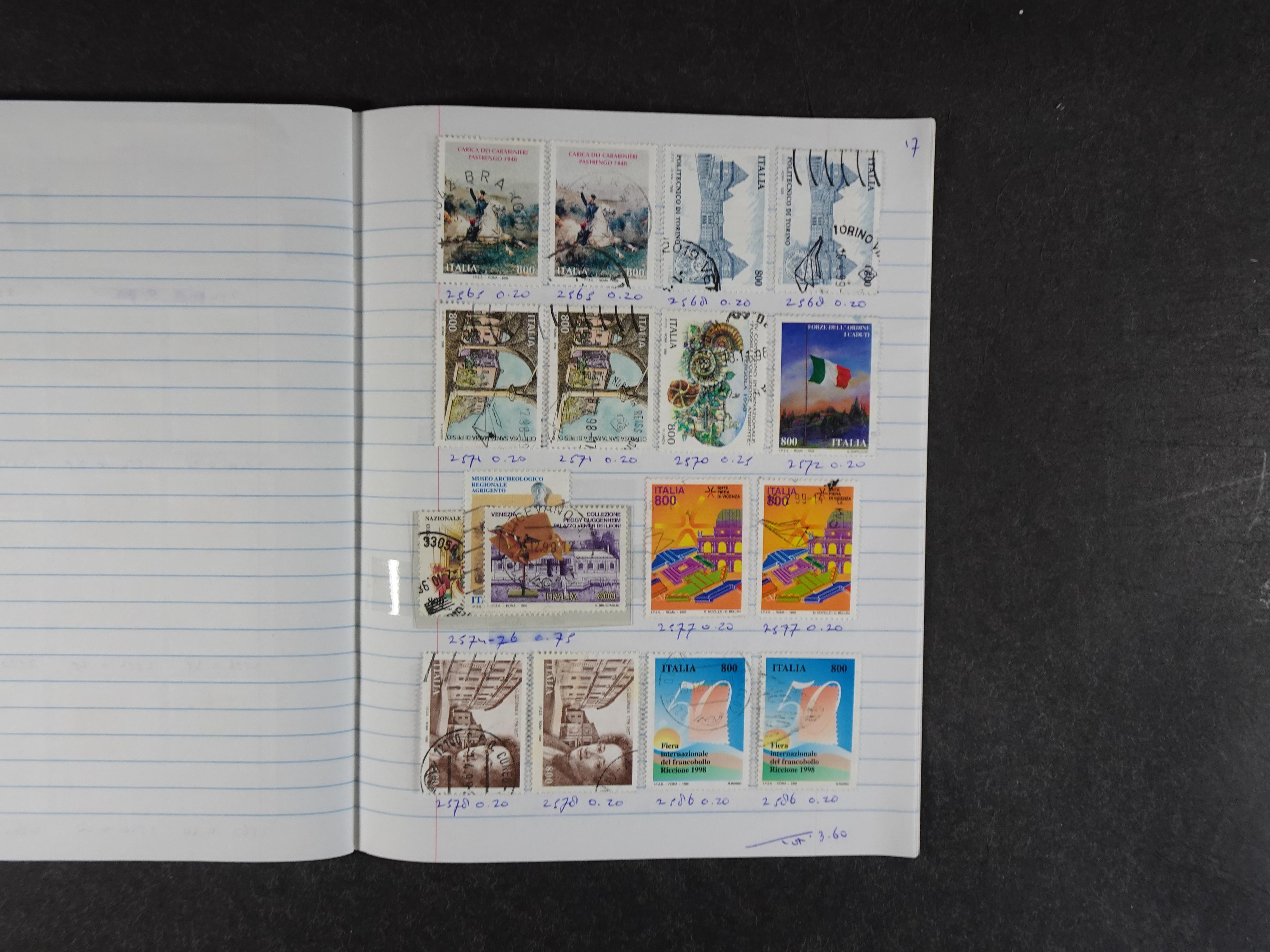 Mooie partij rondzendboekjes enorme restwaarde leuk voor weder verkoper.  191