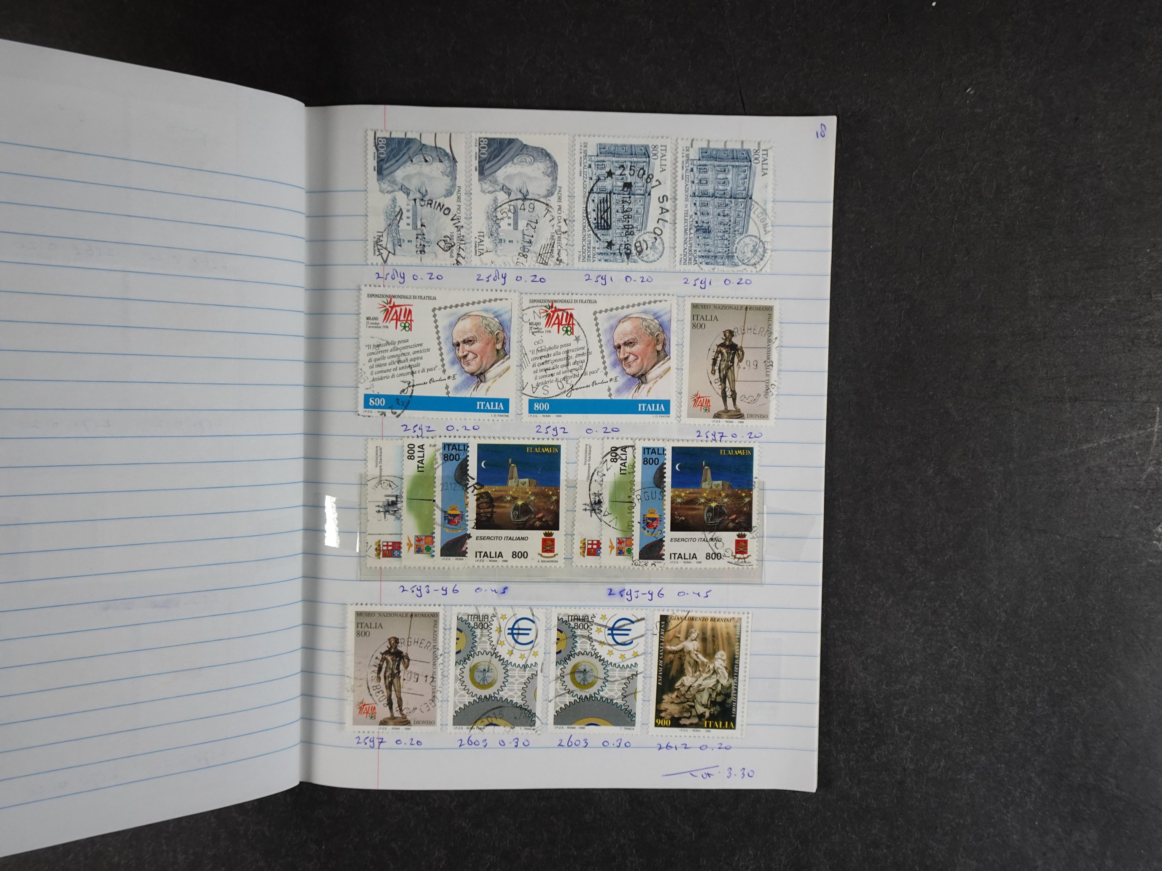 Mooie partij rondzendboekjes enorme restwaarde leuk voor weder verkoper.  192