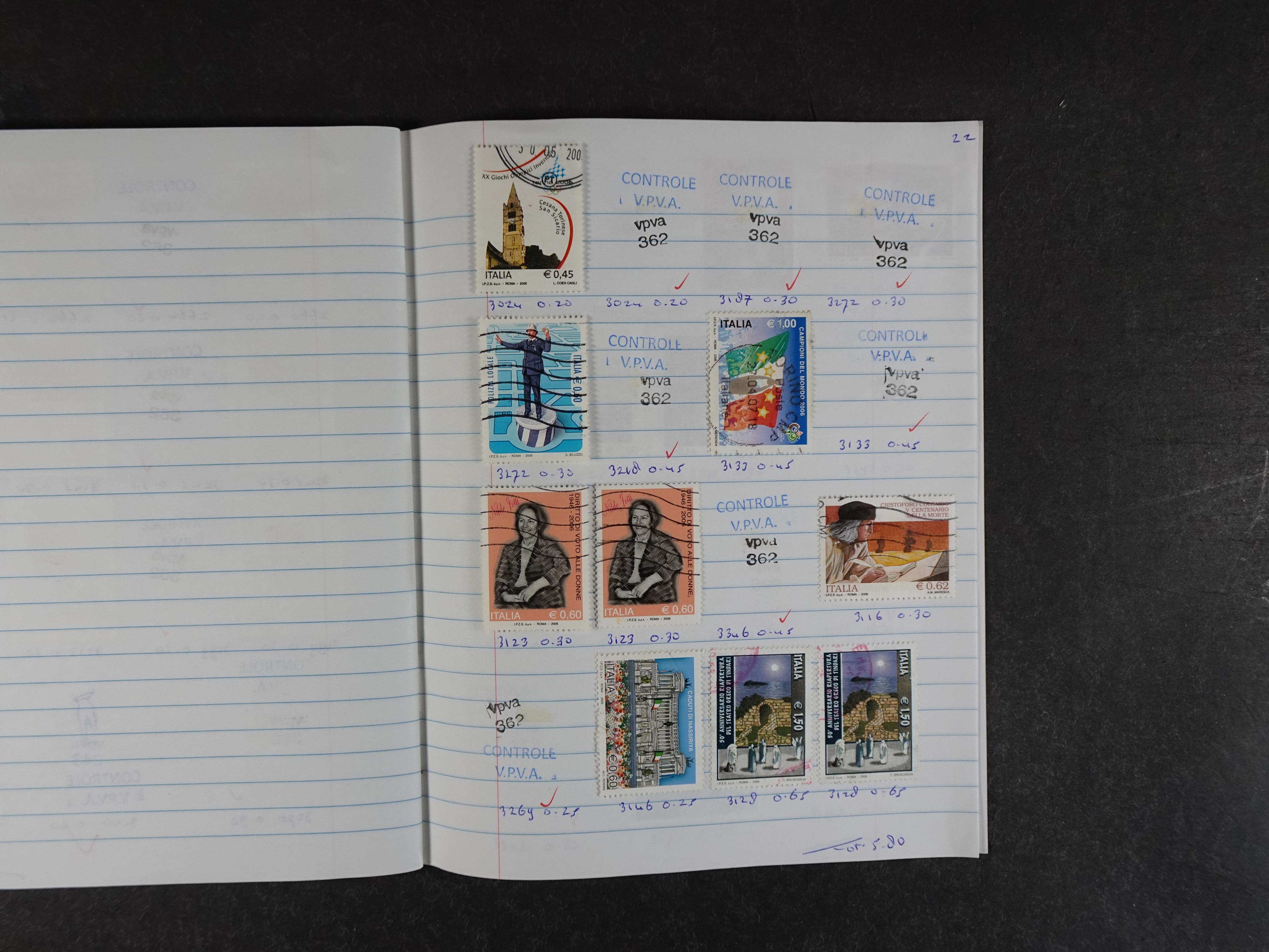 Mooie partij rondzendboekjes enorme restwaarde leuk voor weder verkoper.  196