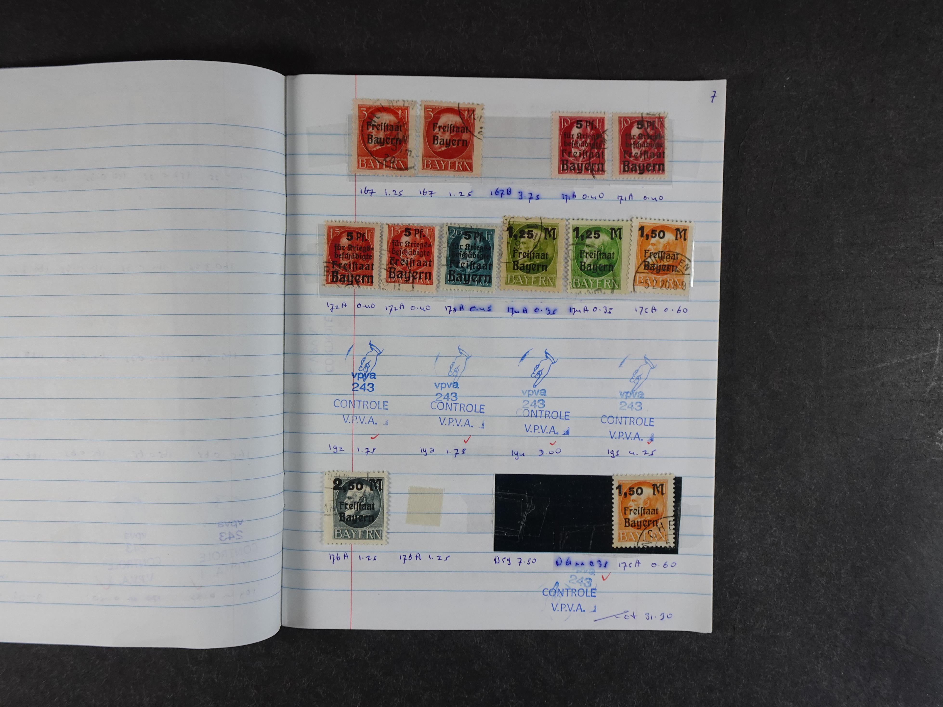 Mooie partij rondzendboekjes enorme restwaarde leuk voor weder verkoper.  222