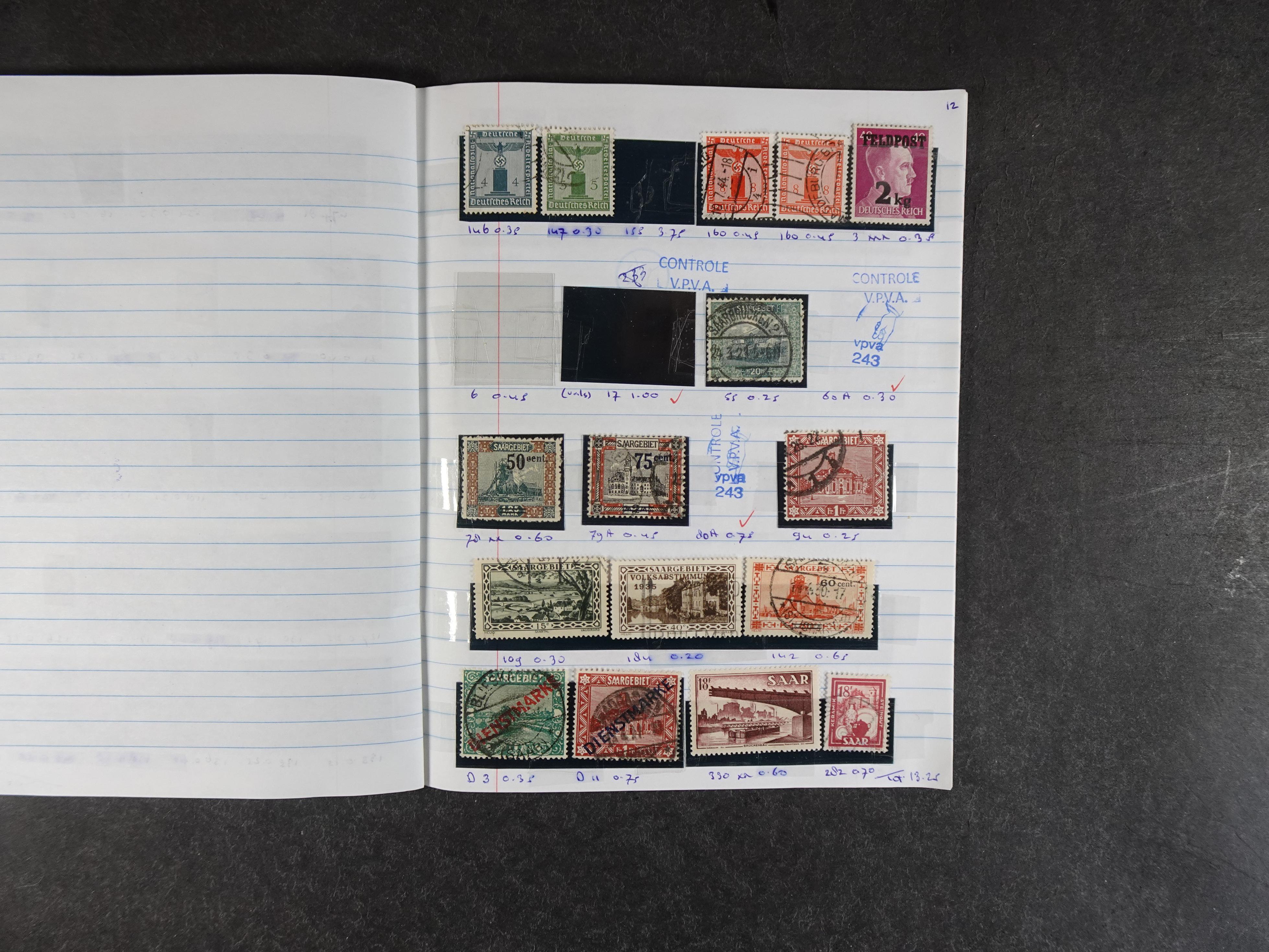 Mooie partij rondzendboekjes enorme restwaarde leuk voor weder verkoper.  227