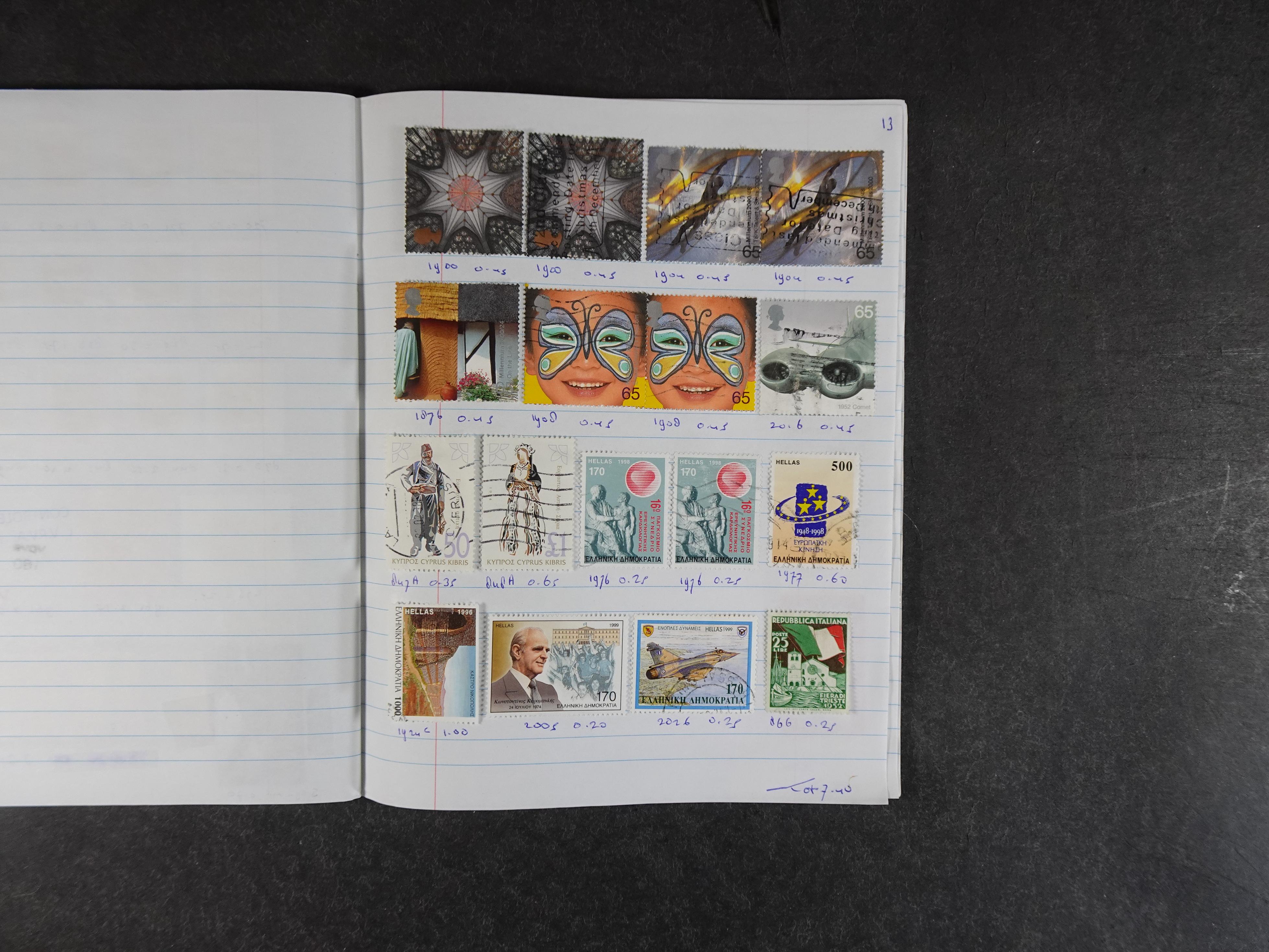 Mooie partij rondzendboekjes enorme restwaarde leuk voor weder verkoper.  247