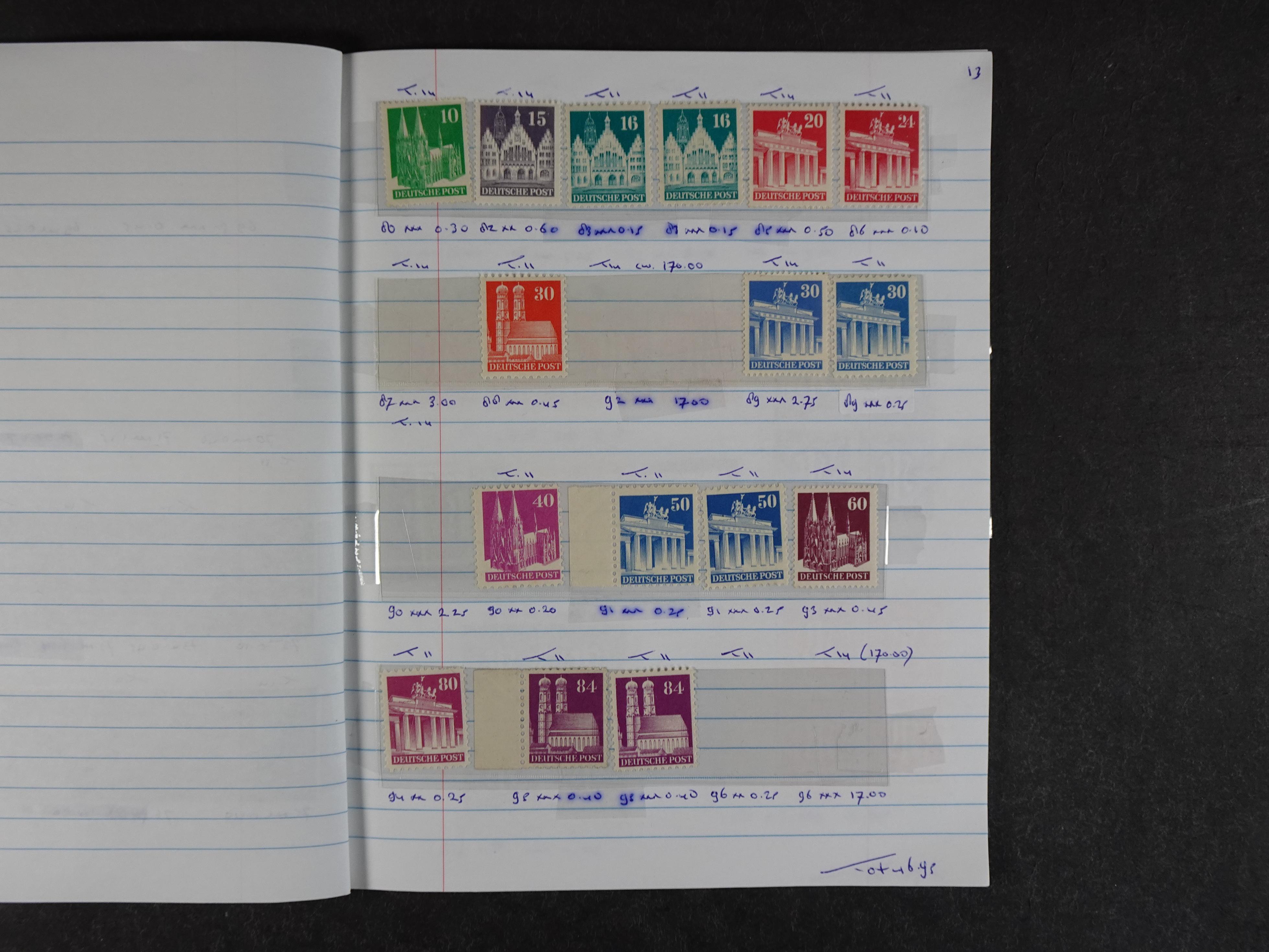 Mooie partij rondzendboekjes enorme restwaarde leuk voor weder verkoper.  259