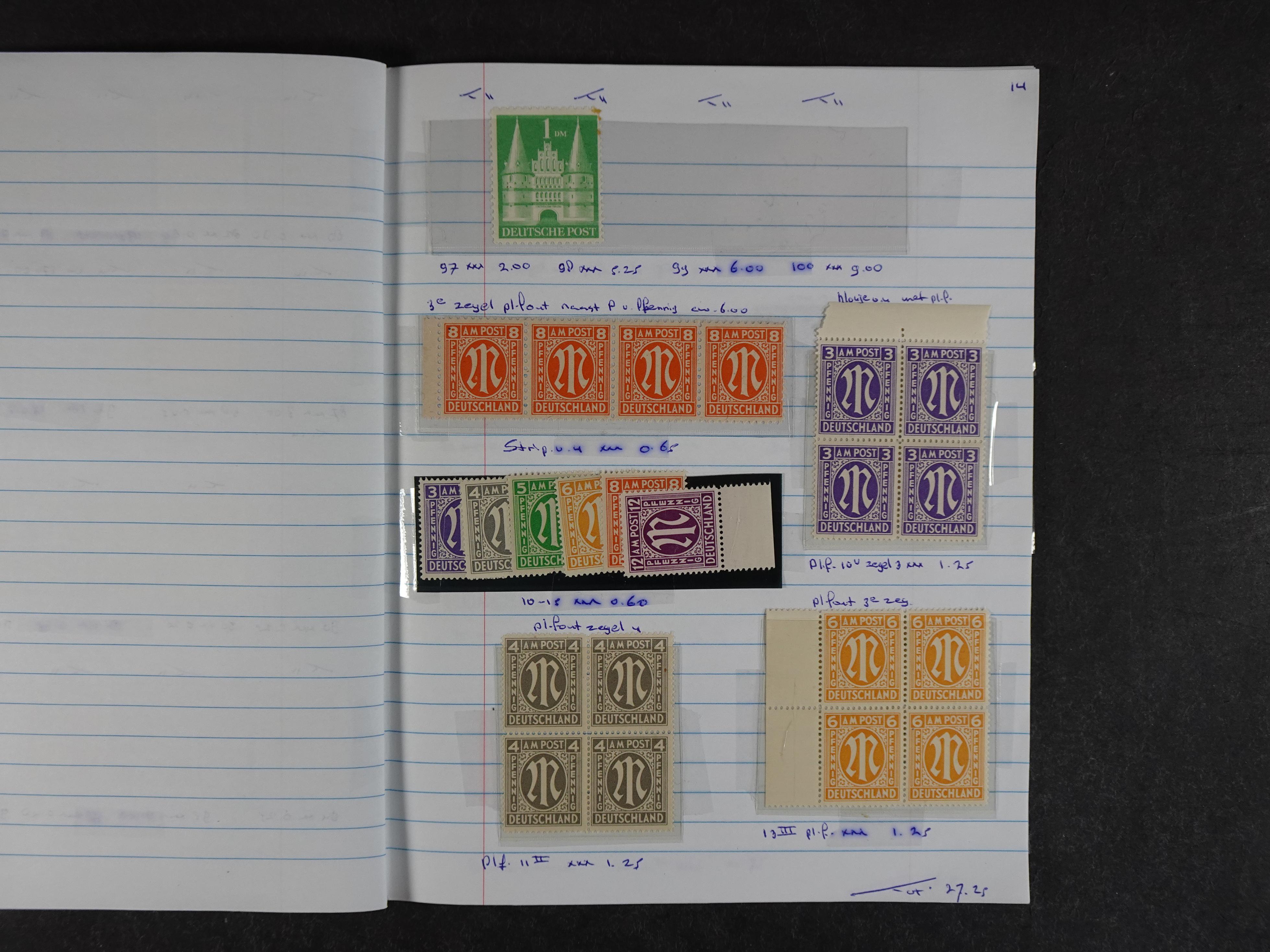 Mooie partij rondzendboekjes enorme restwaarde leuk voor weder verkoper.  260